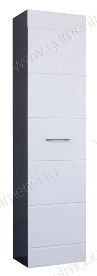 Пенал Ненси (венге/белый глянец)