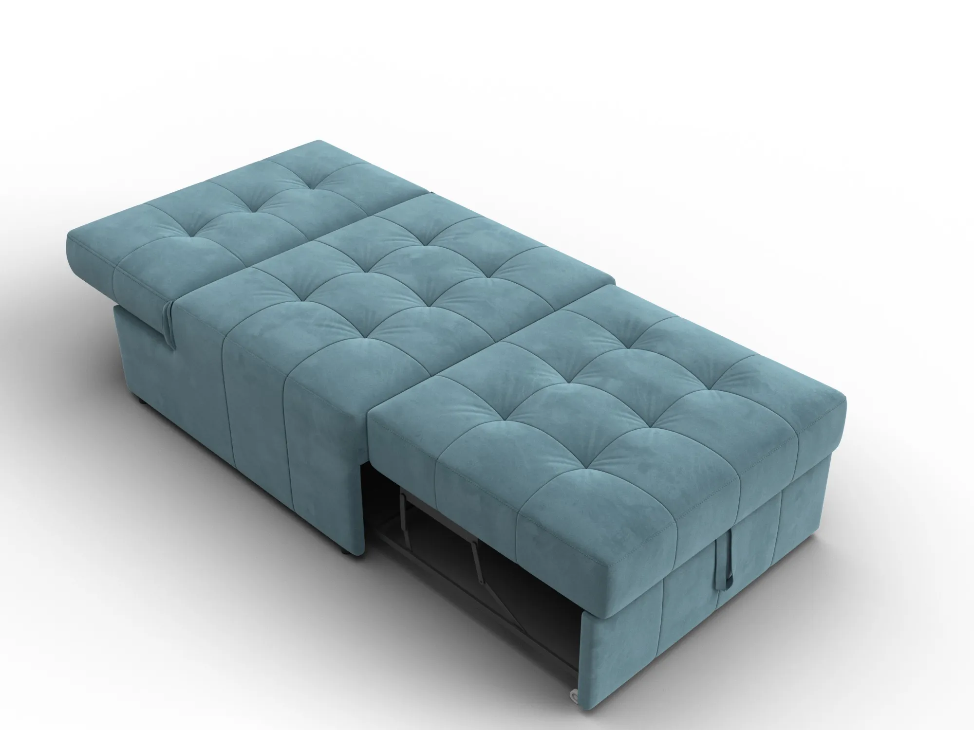 Кресло-кровать Лига-107 (80) ( SEVEN 113 бирюзовый )