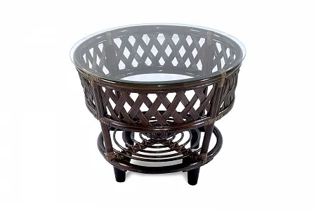 Столик из ротанга «Черчилль» круглый