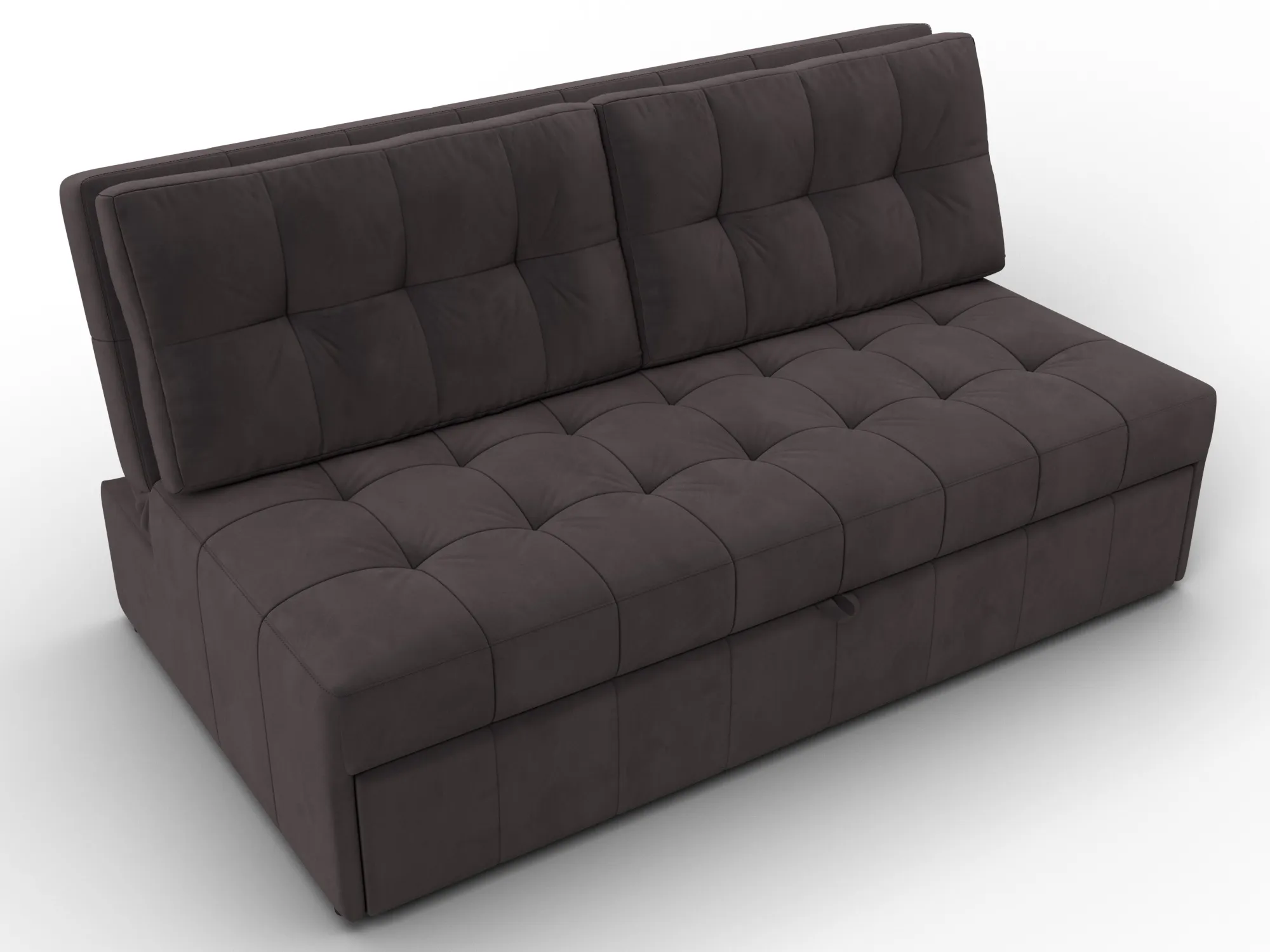 Диван прямой Лига-107 (160) ( SEVEN 727 коричневый )