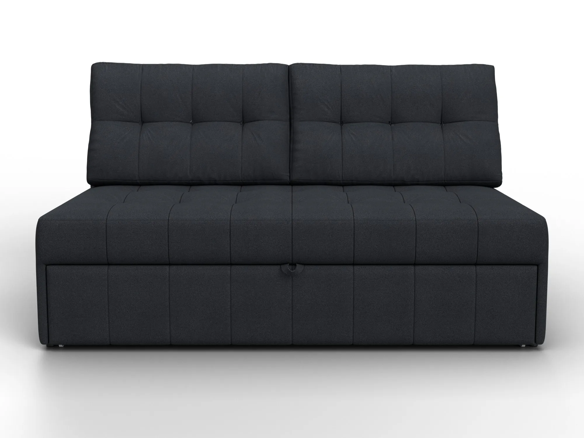 Диван прямой Лига-107 (140) ( JOLY 16 темно-серый )