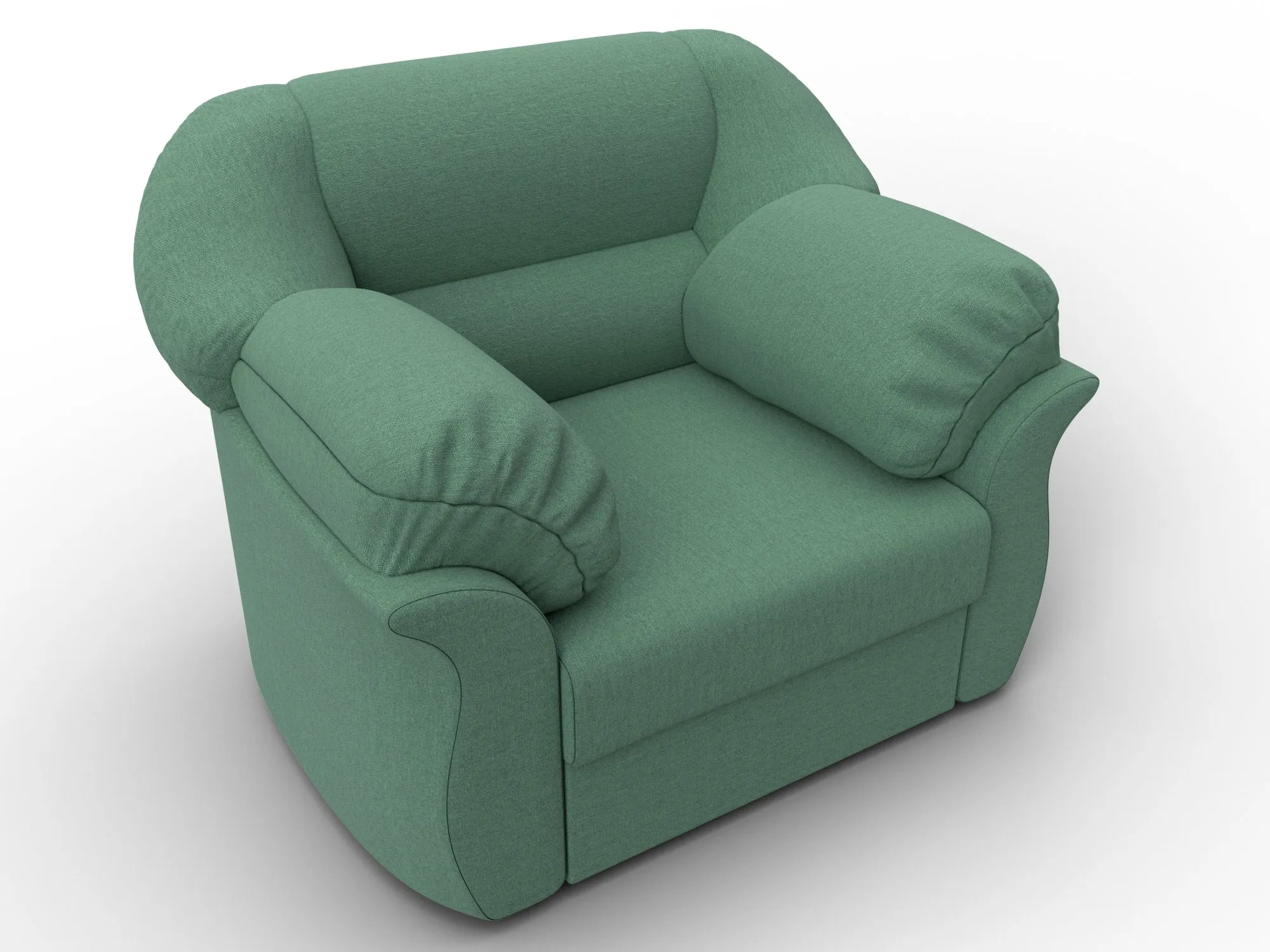 Кресло Карнелла ( Амур 11 зеленый )