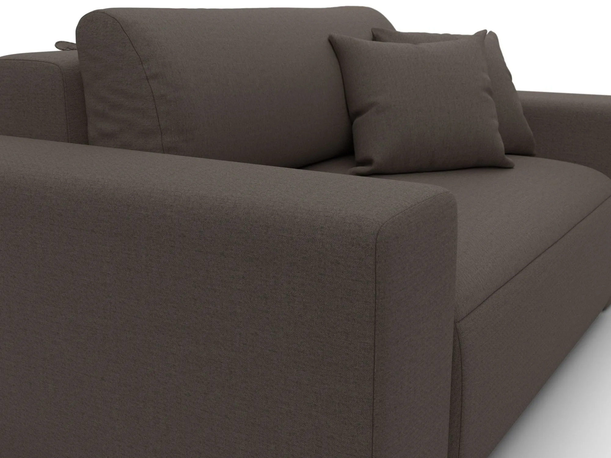 Кресло Лига-036 НПБ ( Амур коричневый )