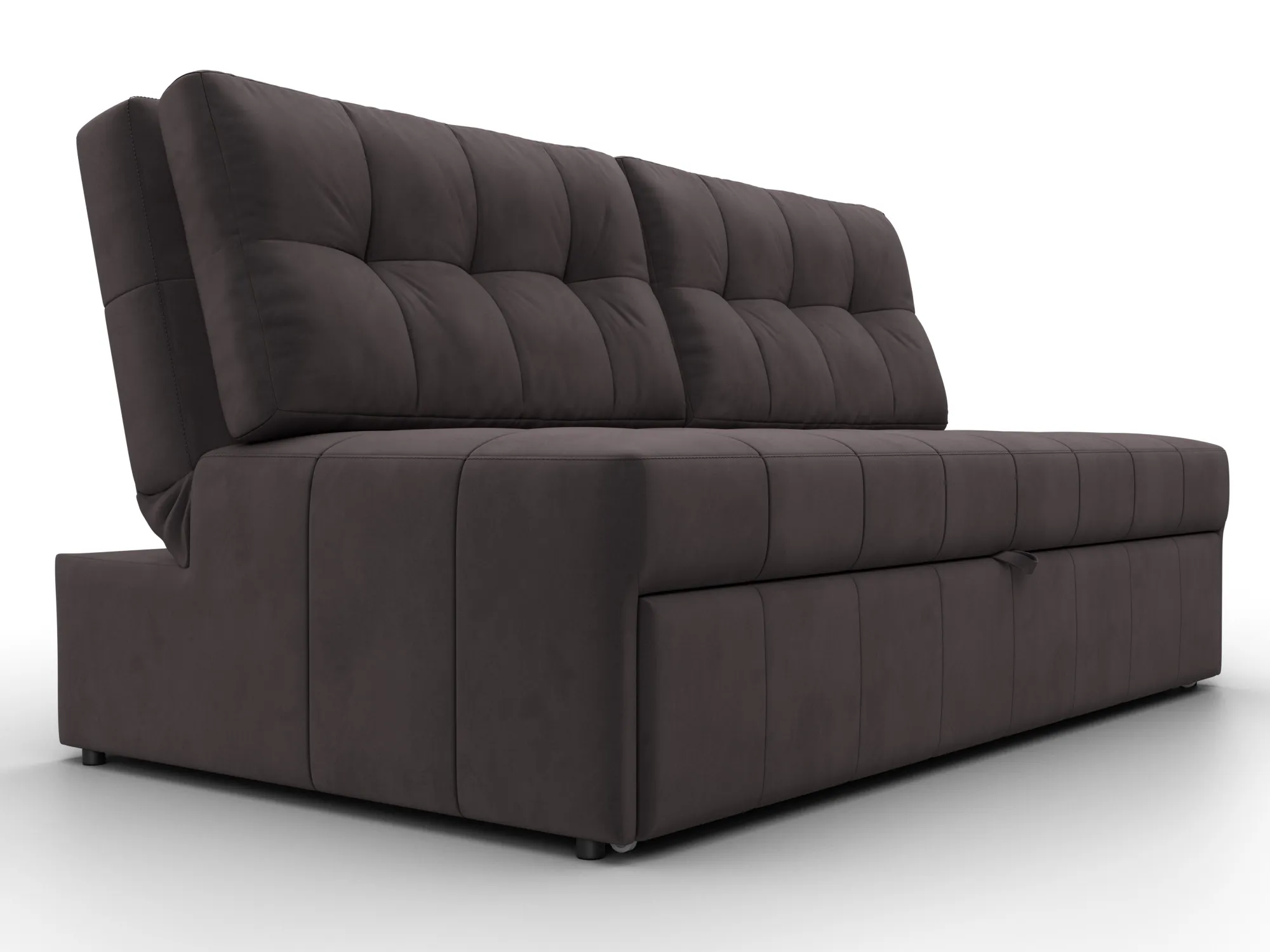 Диван прямой Лига-107 (160) ( SEVEN 727 коричневый )