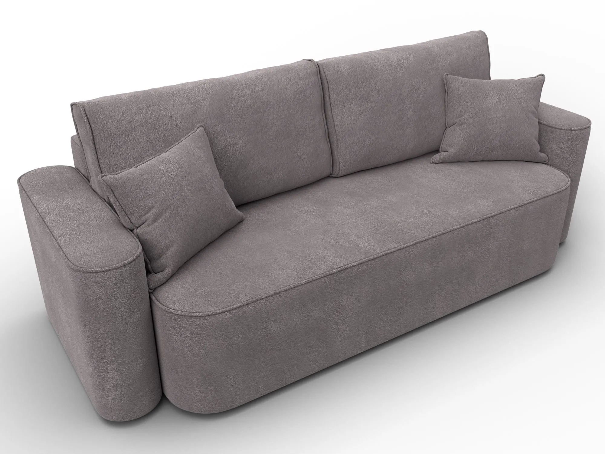 Диван прямой Лига-118 НПБ ( LAIM 04 бежевый )