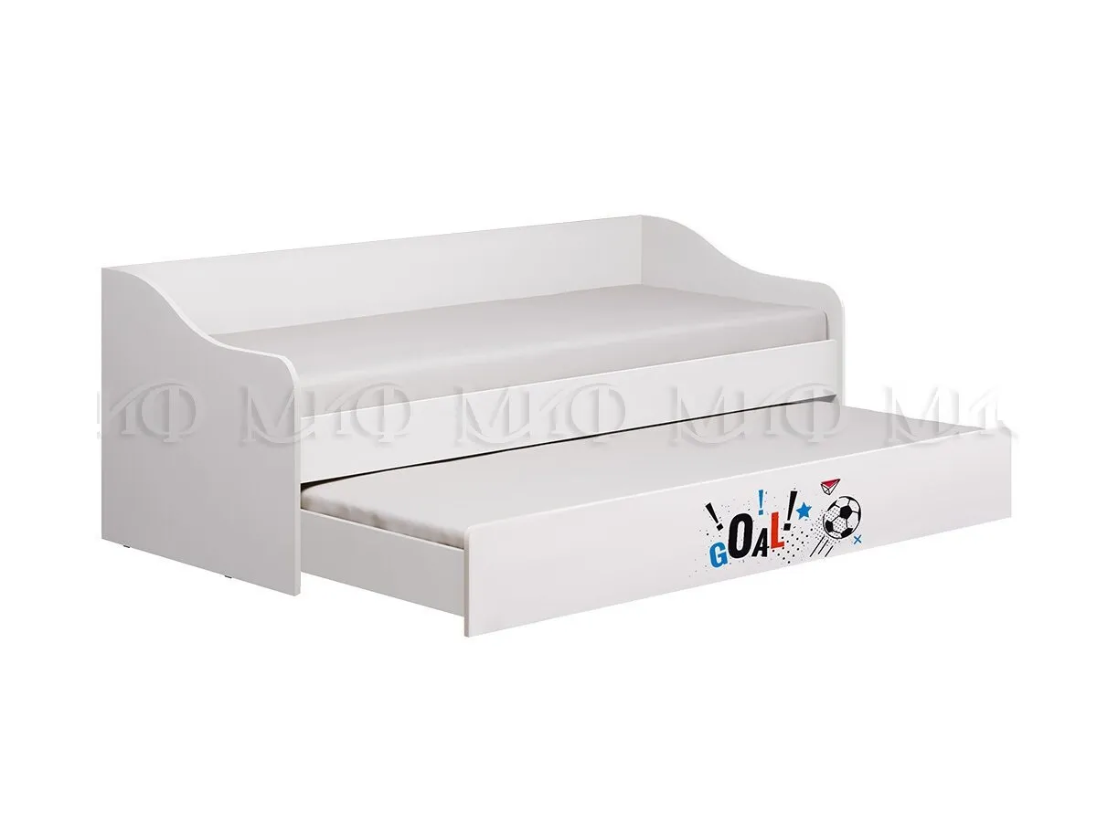 Кровать выдвижная Вега New Boy (белый)