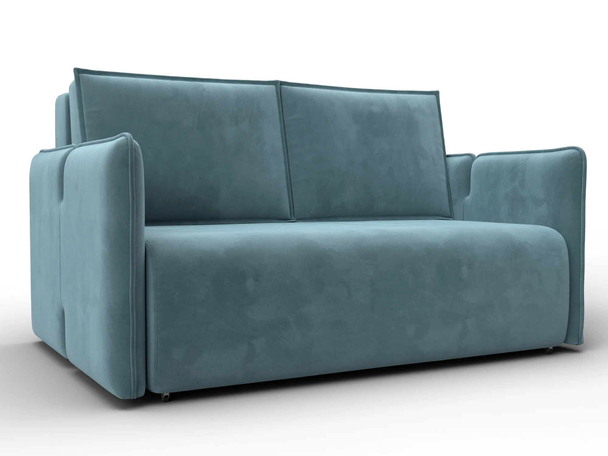 Диван прямой Лига-117 ( SEVEN 113 бирюзовый )