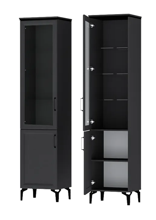 Шкаф ШК-1 Шарм Антрацит