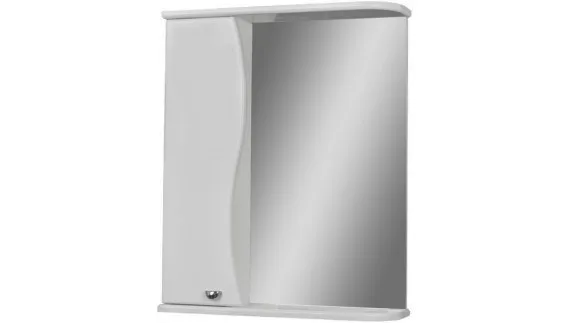 Зеркало-шкаф Волна 50 см