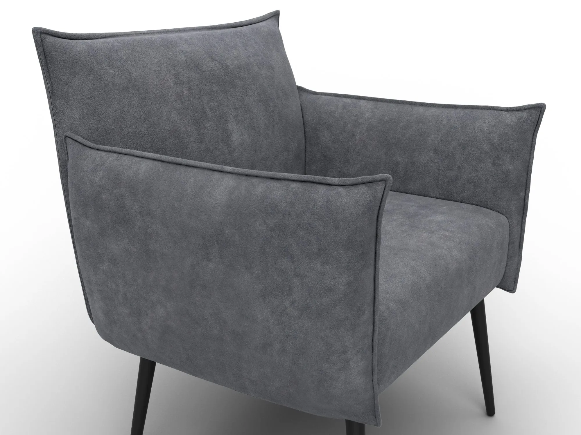 Кресло Лига-083 ( BRUT 16 темно-серый )