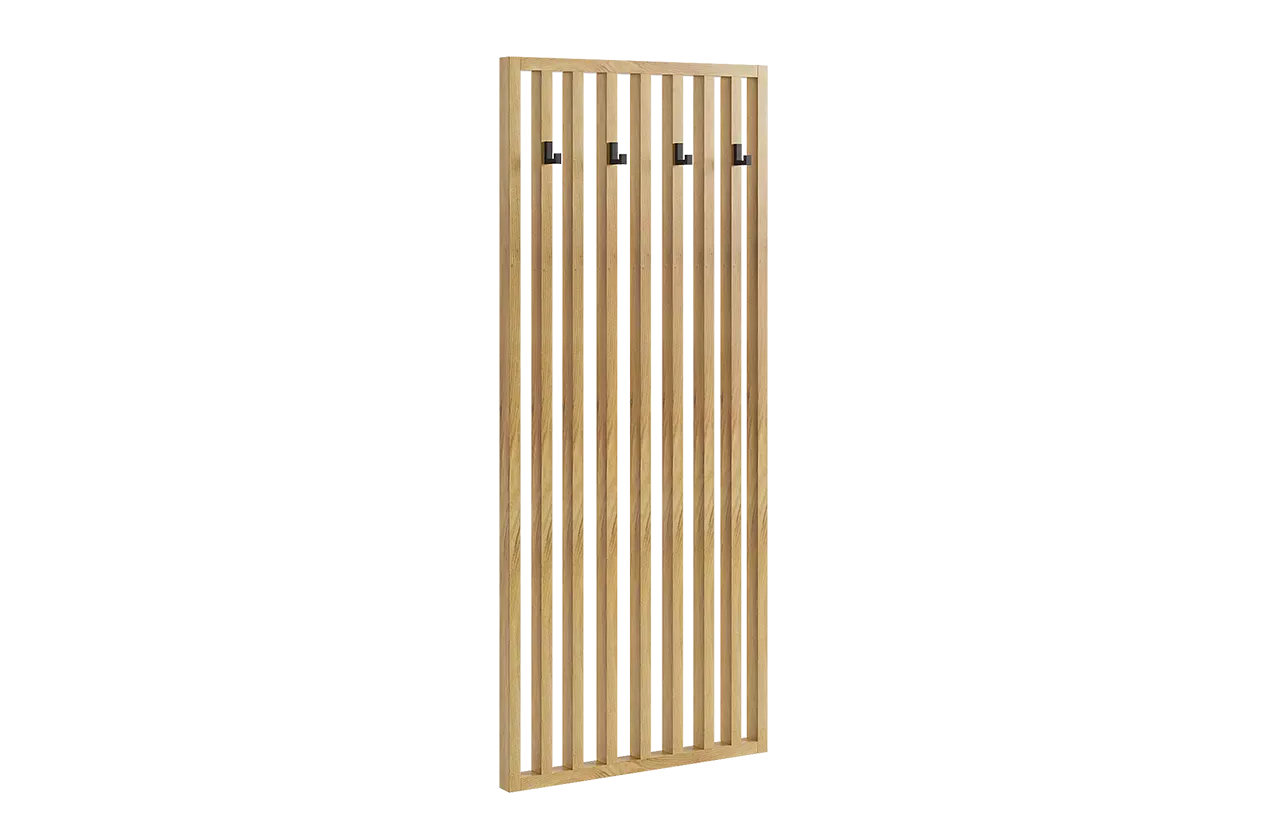 Вешалка Бери  дуб крафт золотой