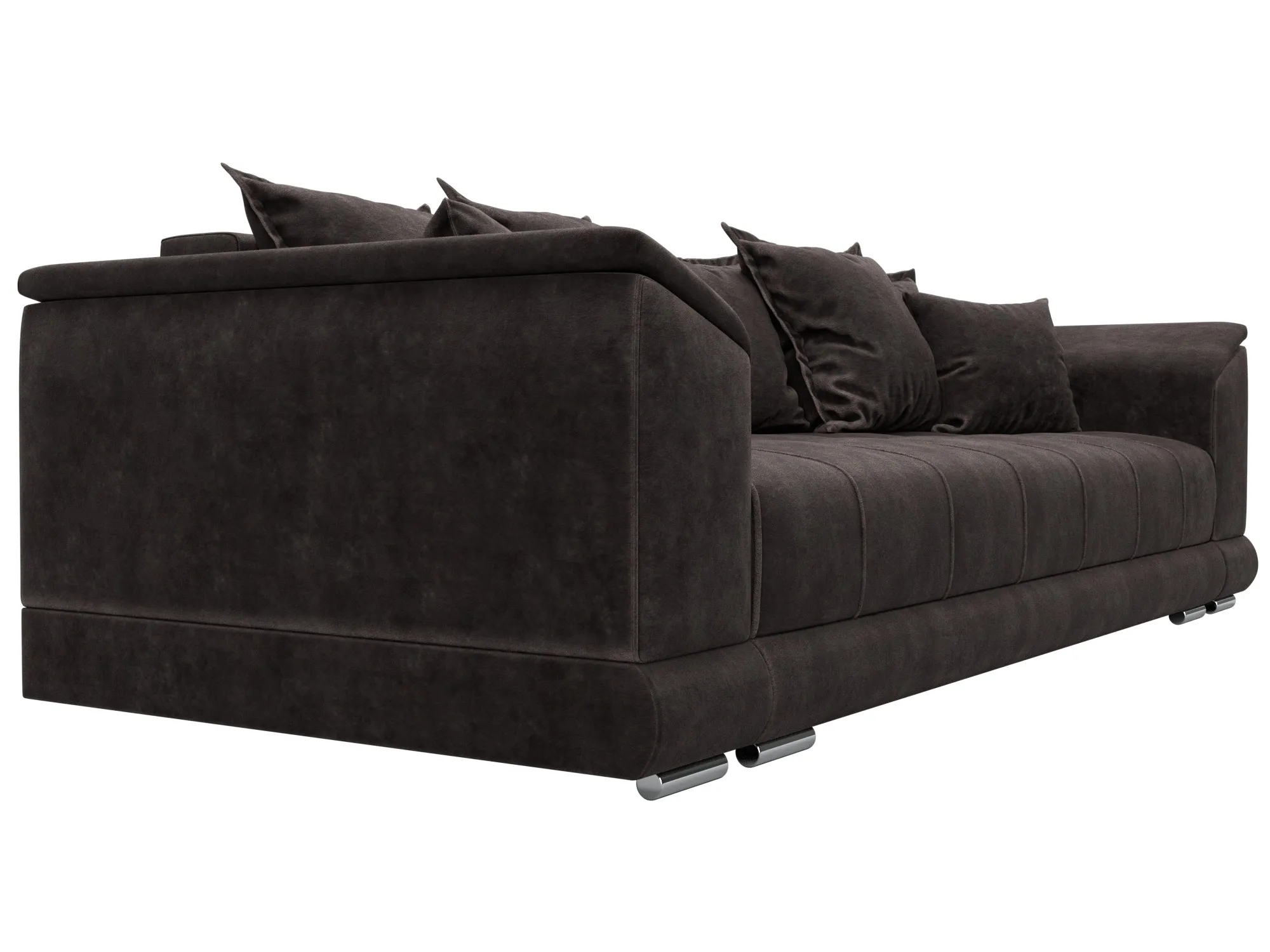 Диван прямой НордСтар НПБ ( BRUT 17 коричневый )