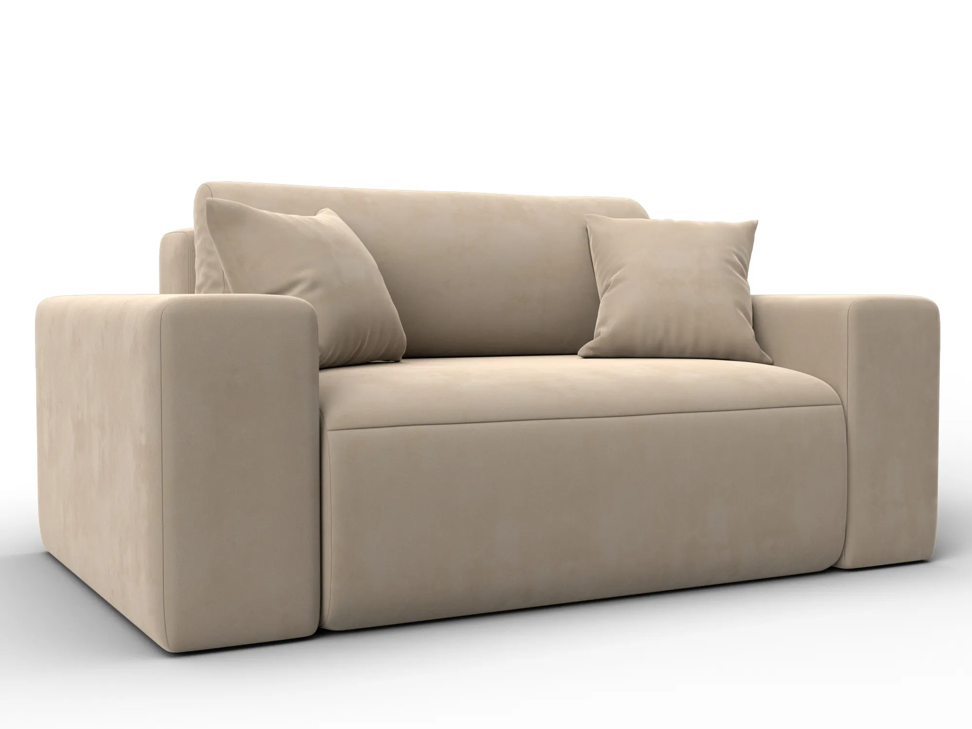 Кресло Лига-036 НПБ ( SEVEN 729 бежевый )