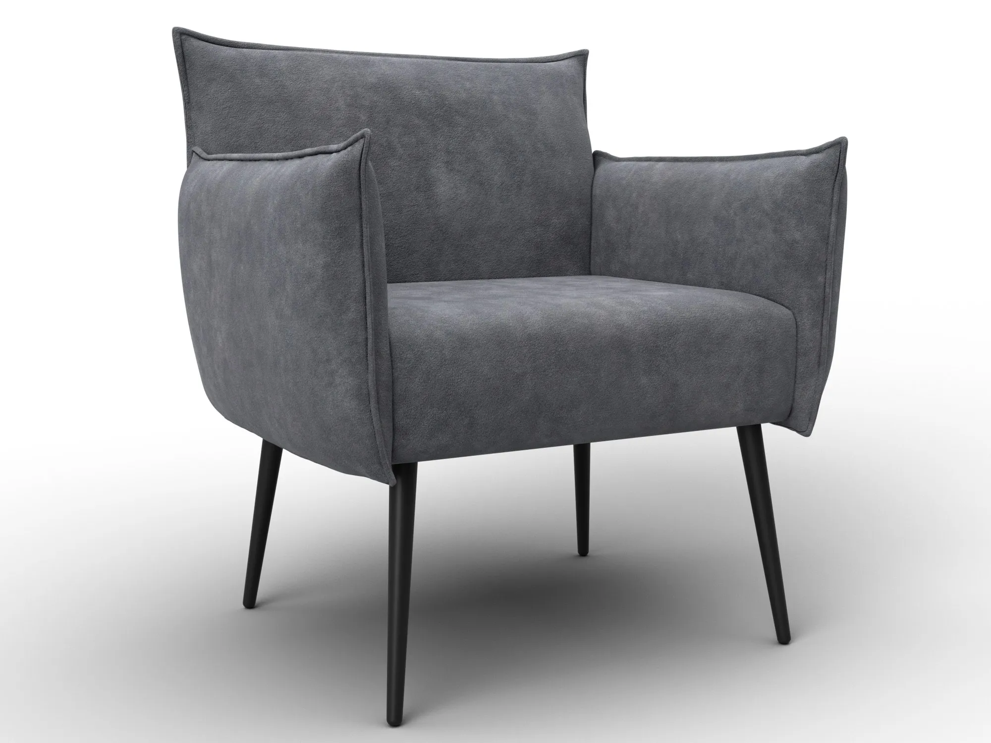 Кресло Лига-083 ( BRUT 16 темно-серый )