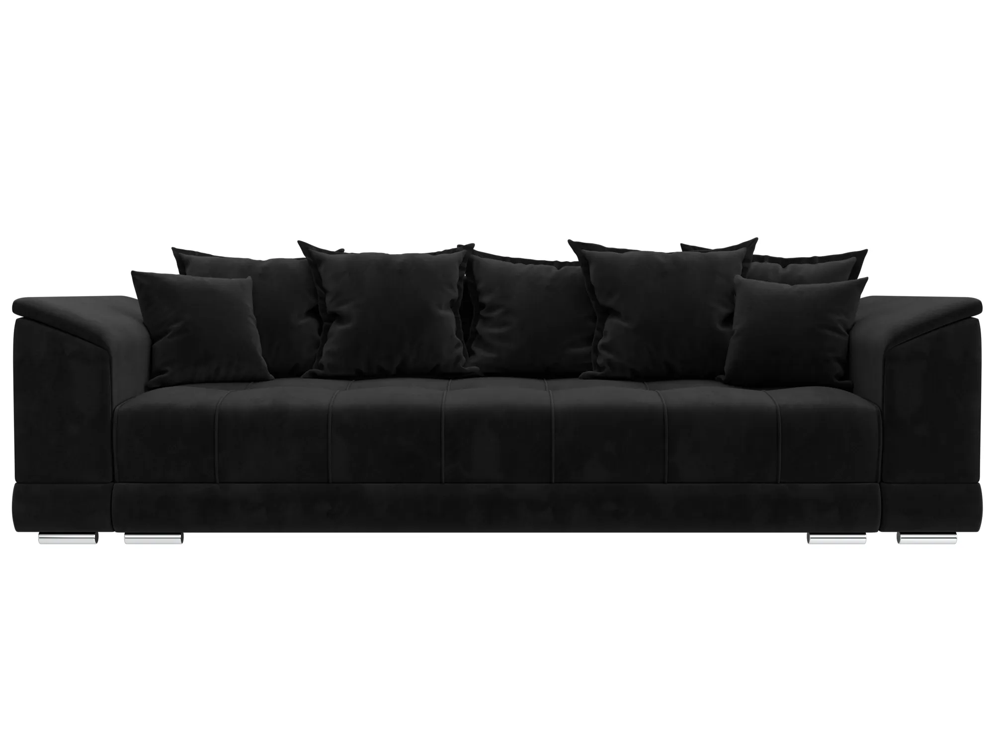 Диван прямой НордСтар НПБ ( SEVEN 35 черный )