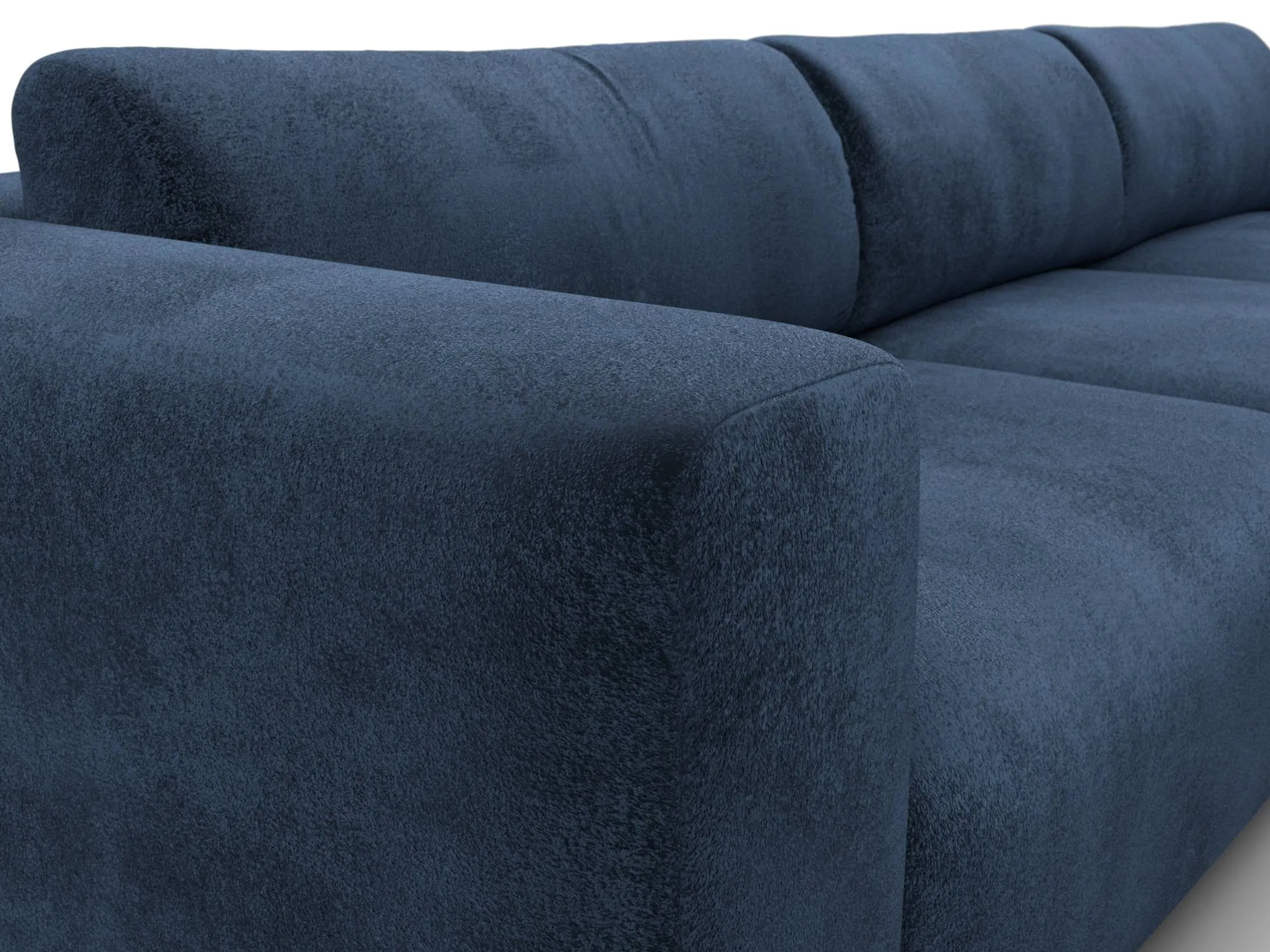 Диван угловой Лига-066 НПБ Лонг угол правый ( TOWER 13 синий )