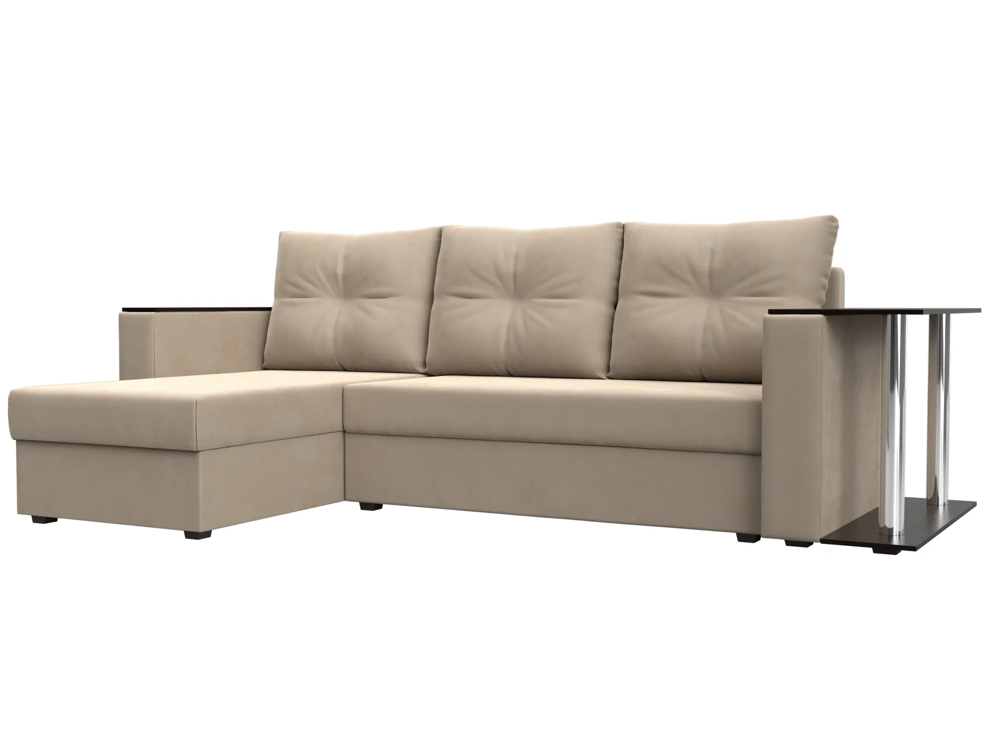 Диван угловой Атланта со столом левый угол