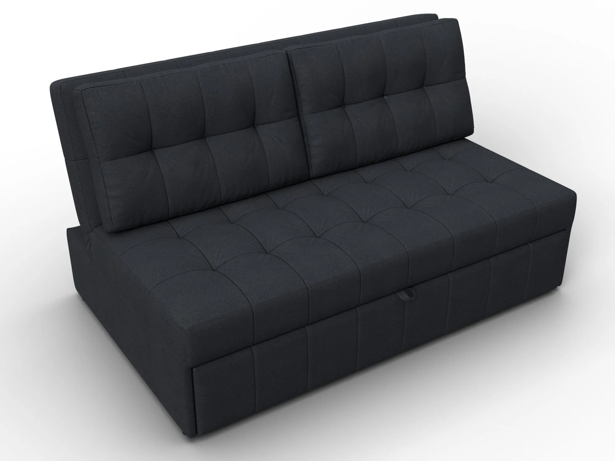 Диван прямой Лига-107 (140) ( JOLY 16 темно-серый )