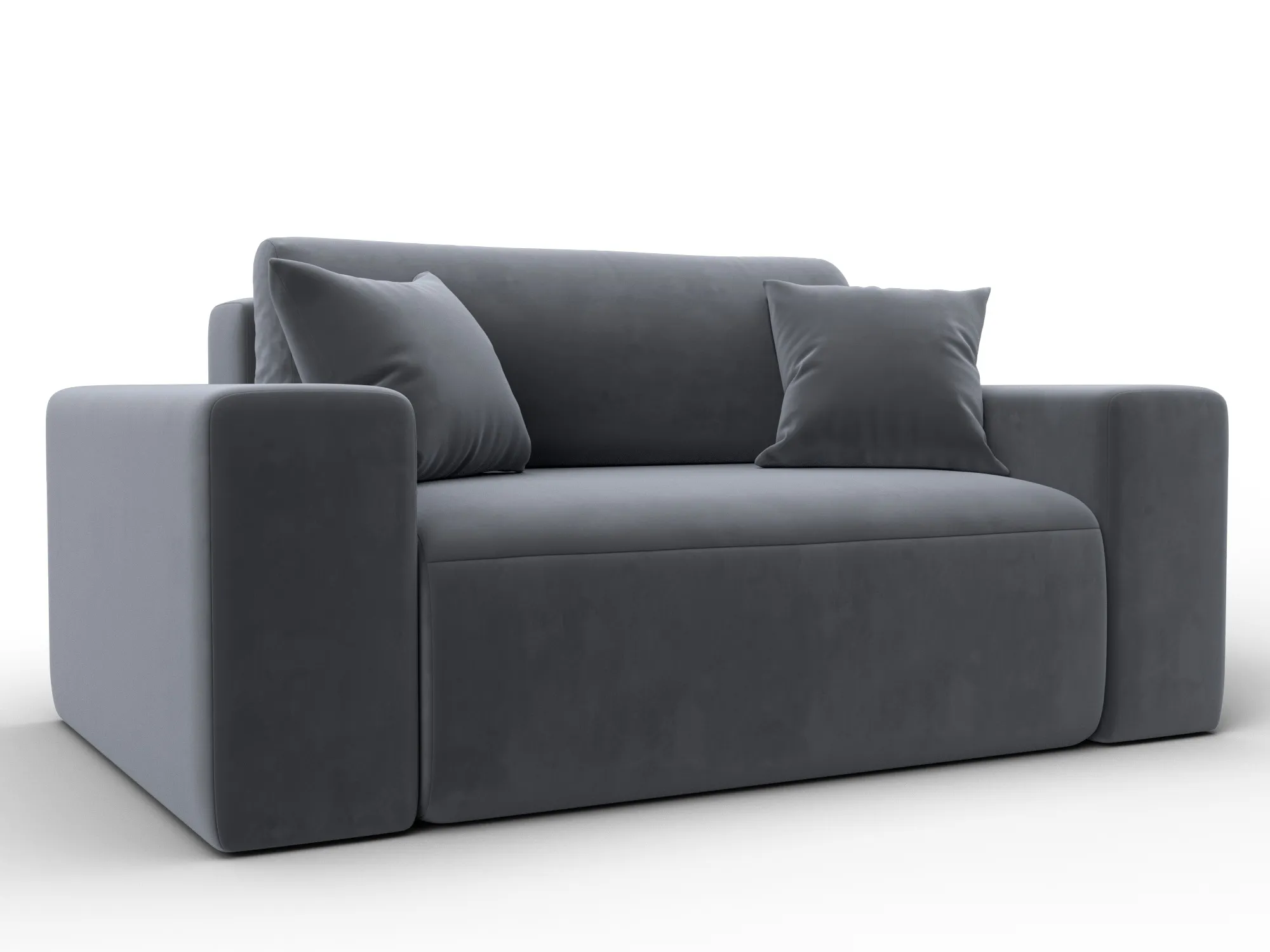 Кресло Лига-036 НПБ ( SEVEN 17 серый )