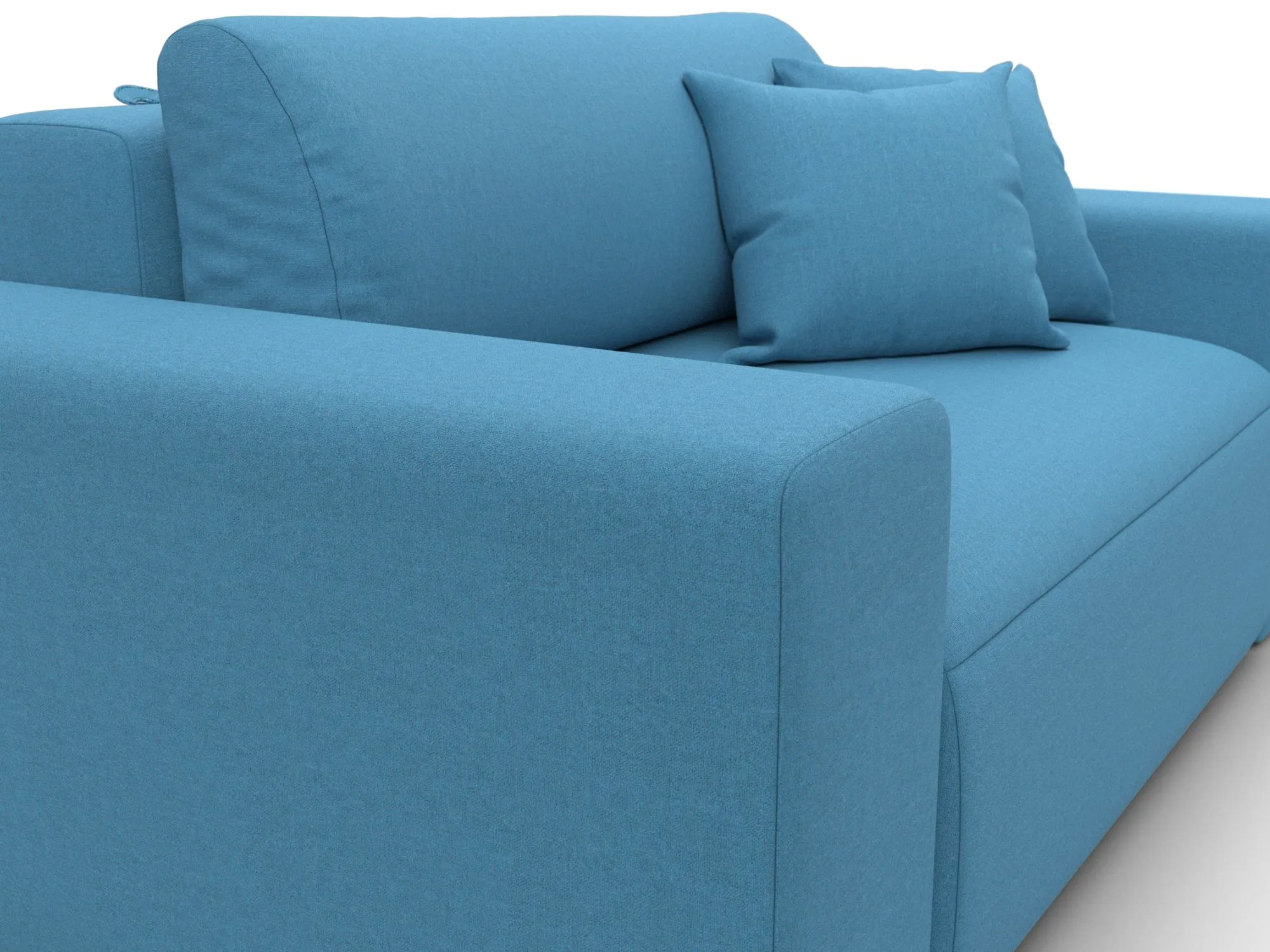 Кресло Лига-036 НПБ ( Амур голубой )