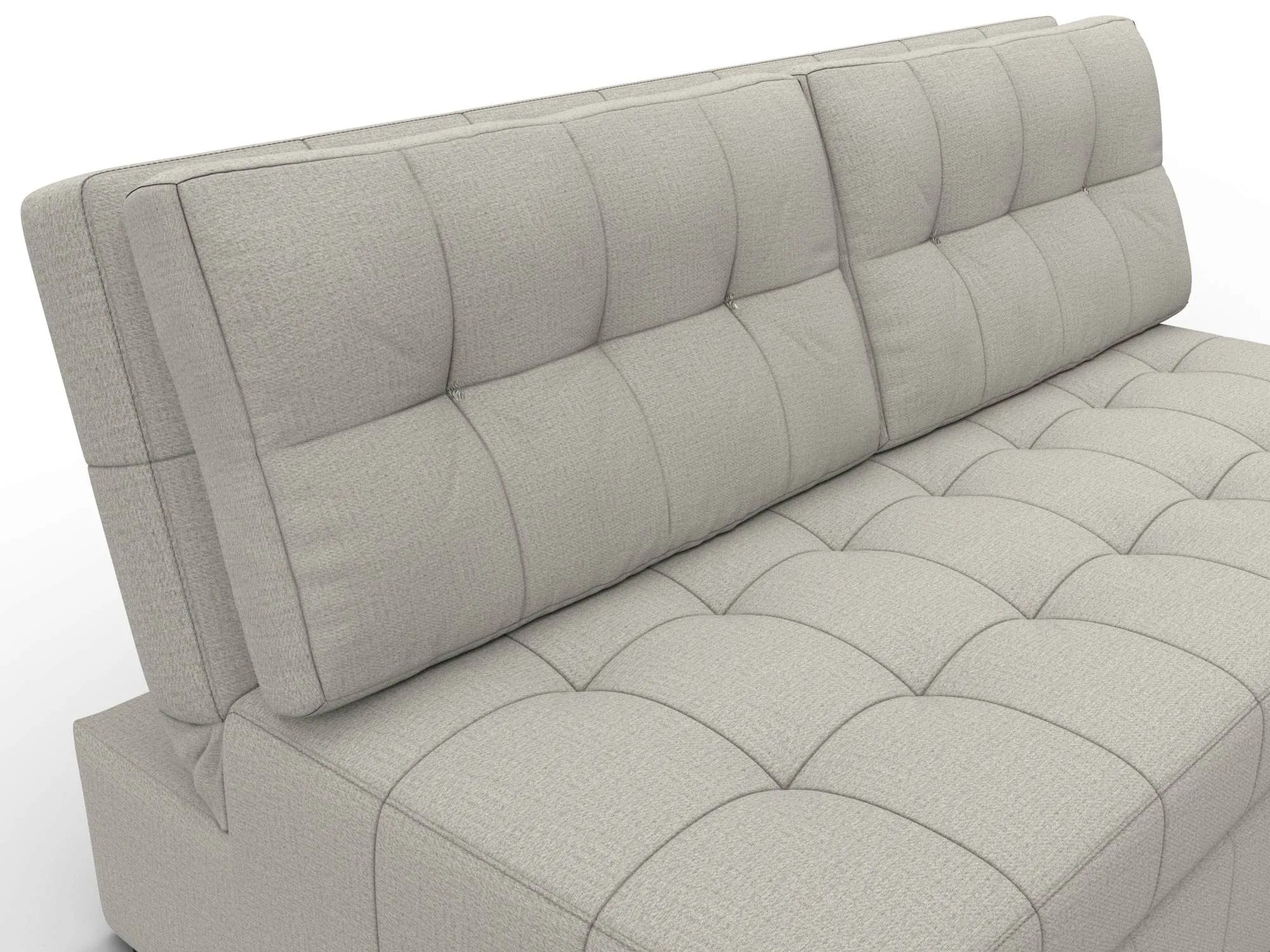 Диван прямой Лига-107 (160) ( Амур 02 бежевый )