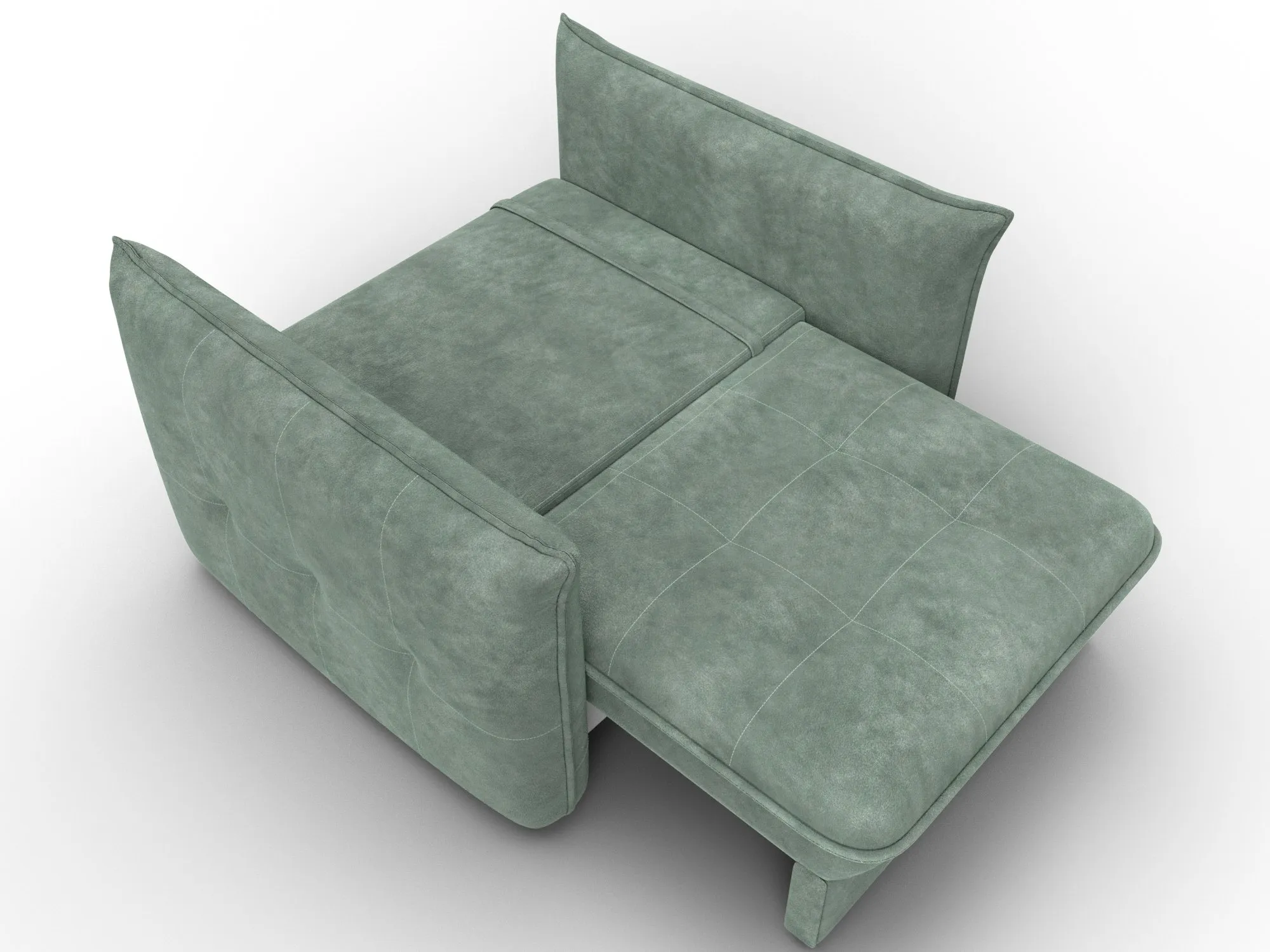 Кресло Лига-100 НПБ ( BRUT 08 зеленый )