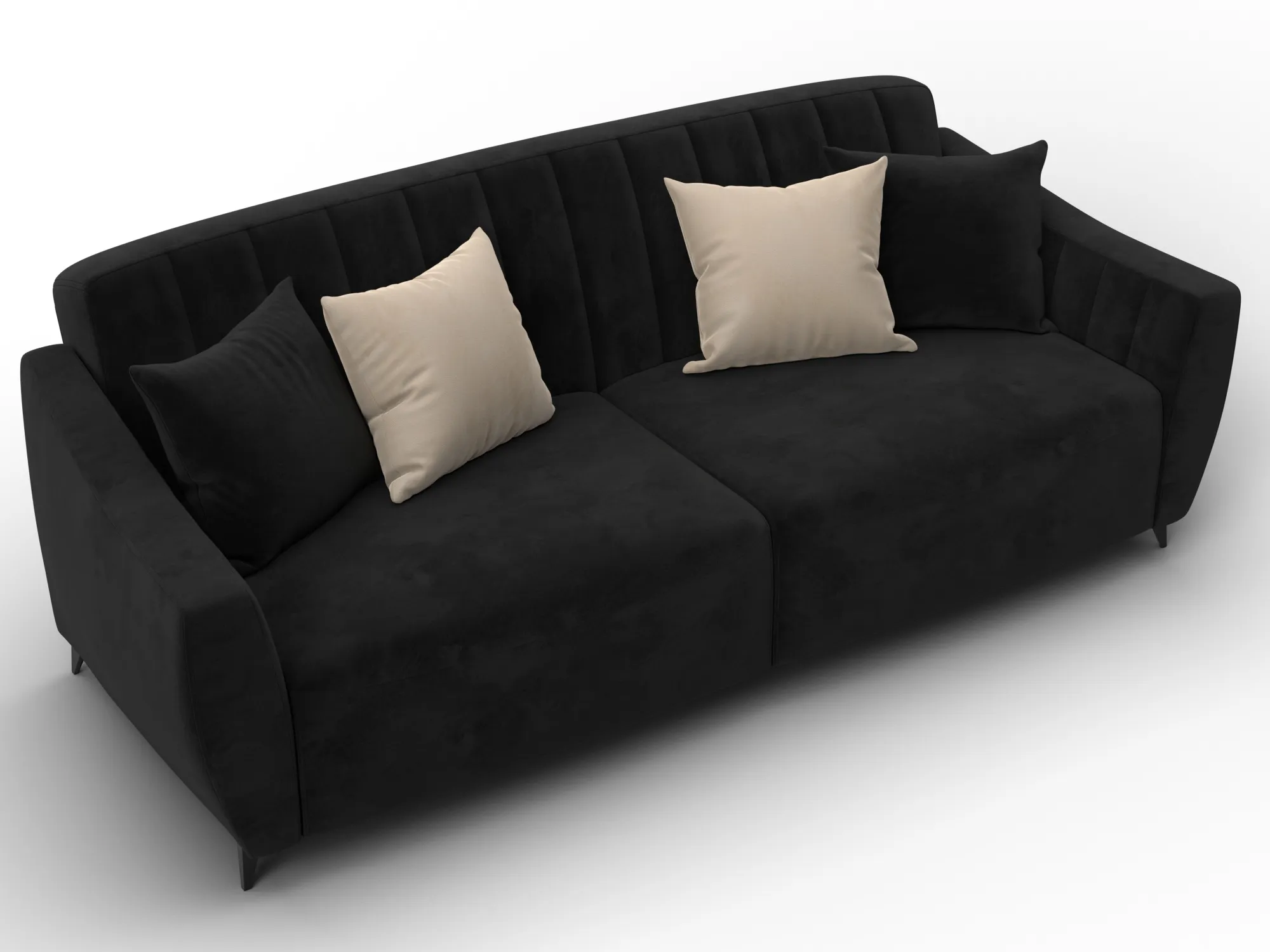 Диван-книжка Лига-095 НПБ ( SEVEN 35 черный )