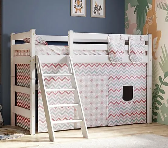 Штора на полувысокую кровать Соня