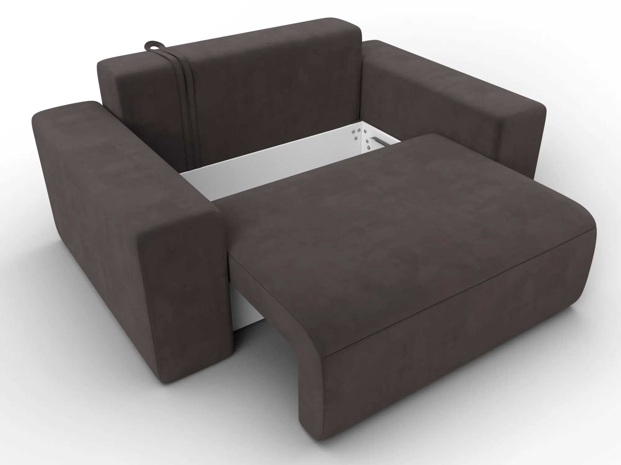 Кресло Лига-036 НПБ ( SEVEN 727 коричневый )