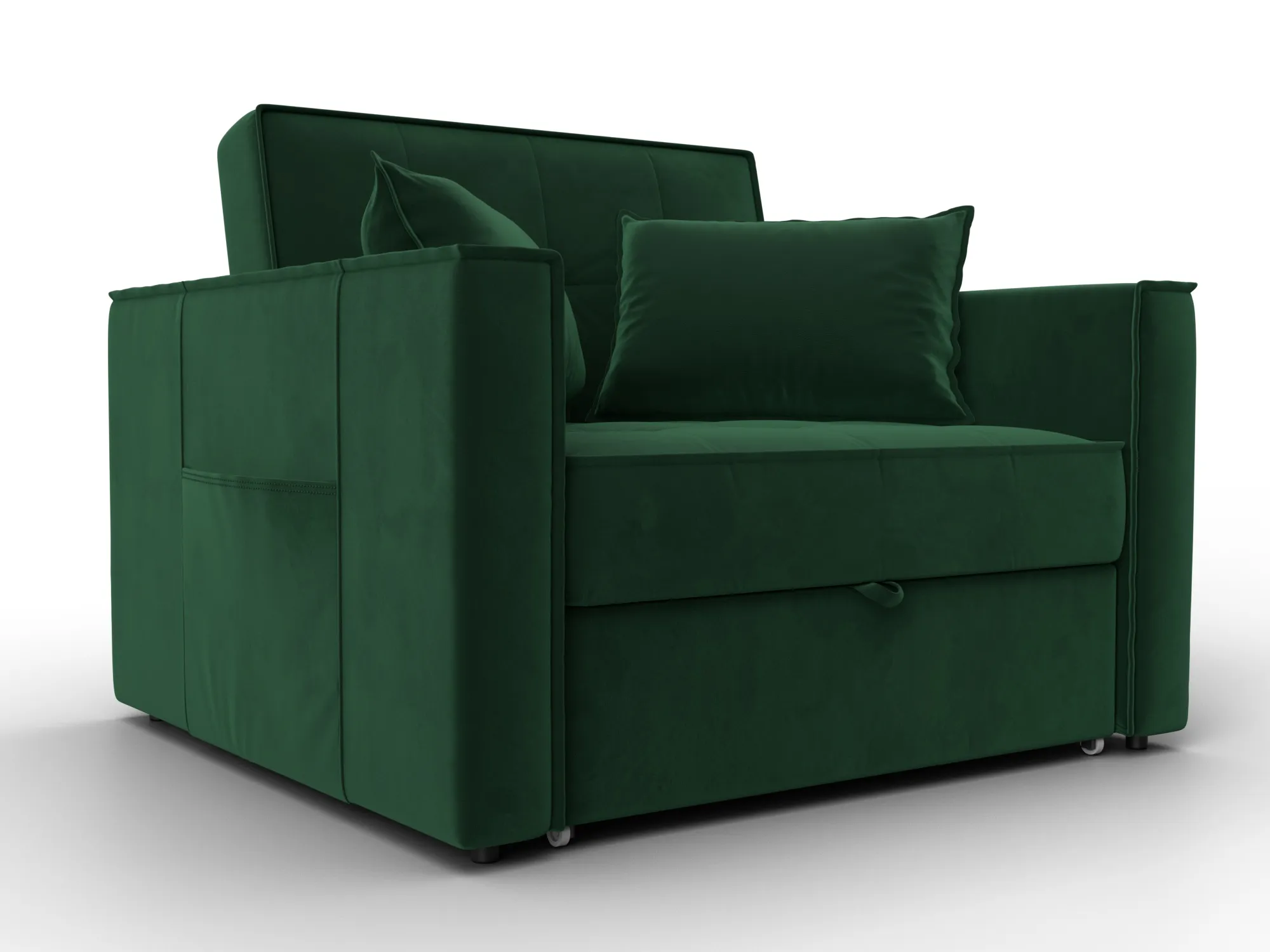 Кресло-кровать Лига-104 (80) ( SEVEN 626 зеленый )