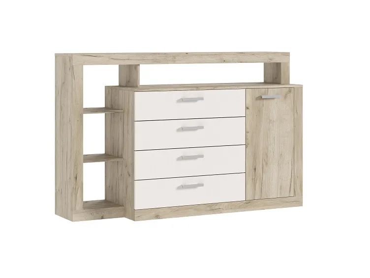 Комод Ангара (крафт серый/кашемир)