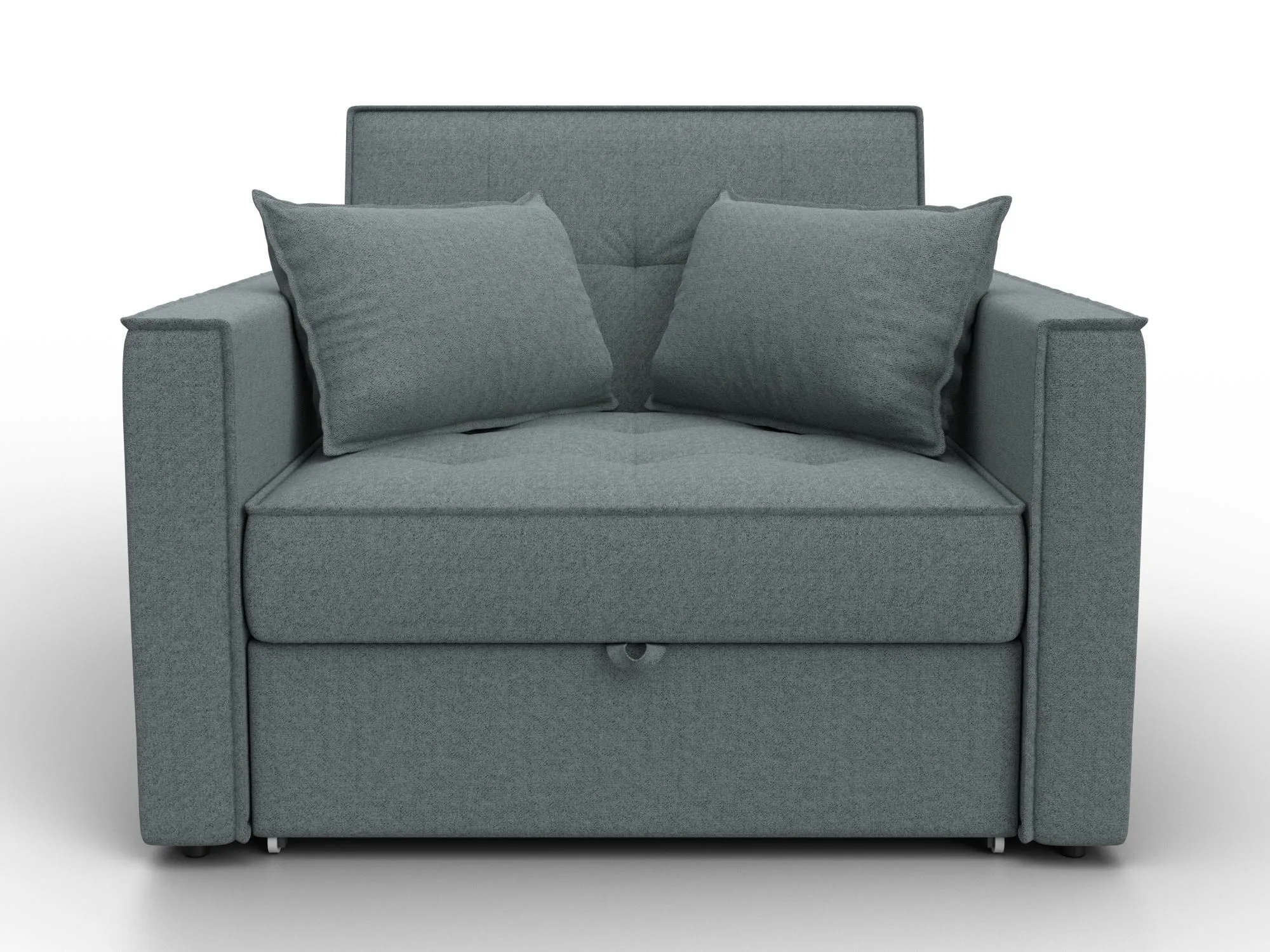 Кресло-кровать Лига-104 (80) ( Амур 07 серый )