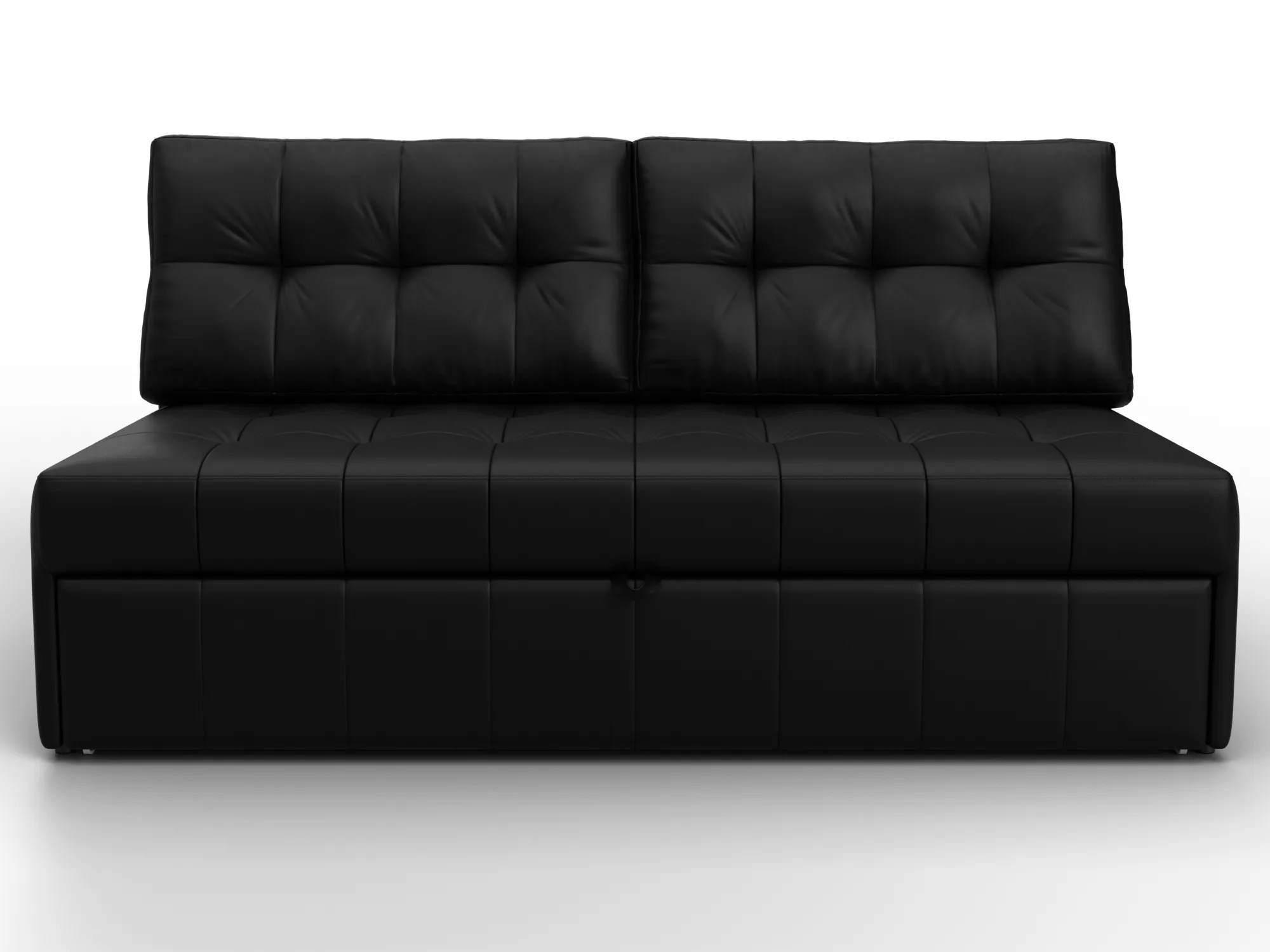 Диван прямой Лига-107 (160) ( GRIFON 18 черный )