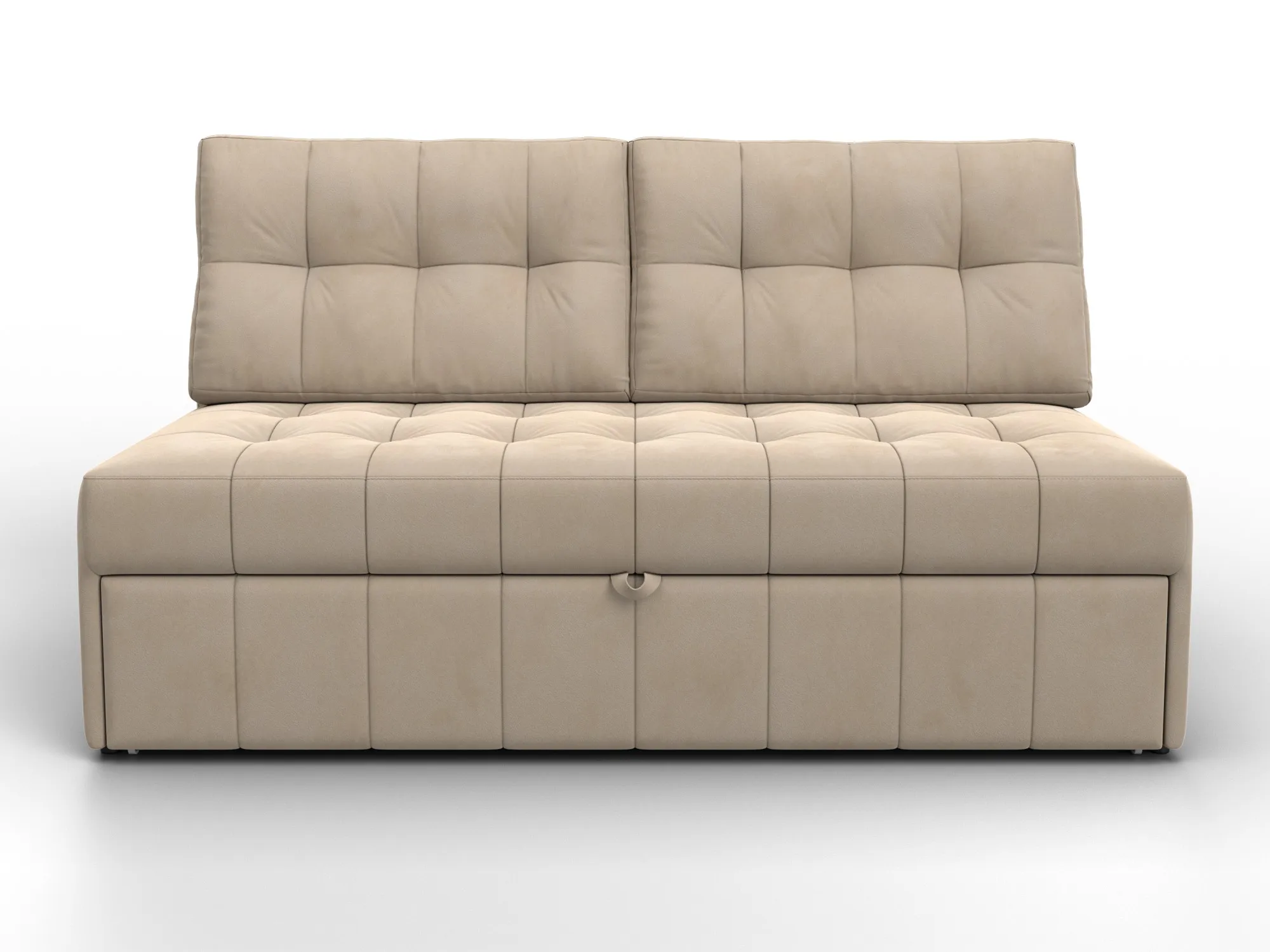 Диван прямой Лига-107 (140) ( SEVEN 729 бежевый )