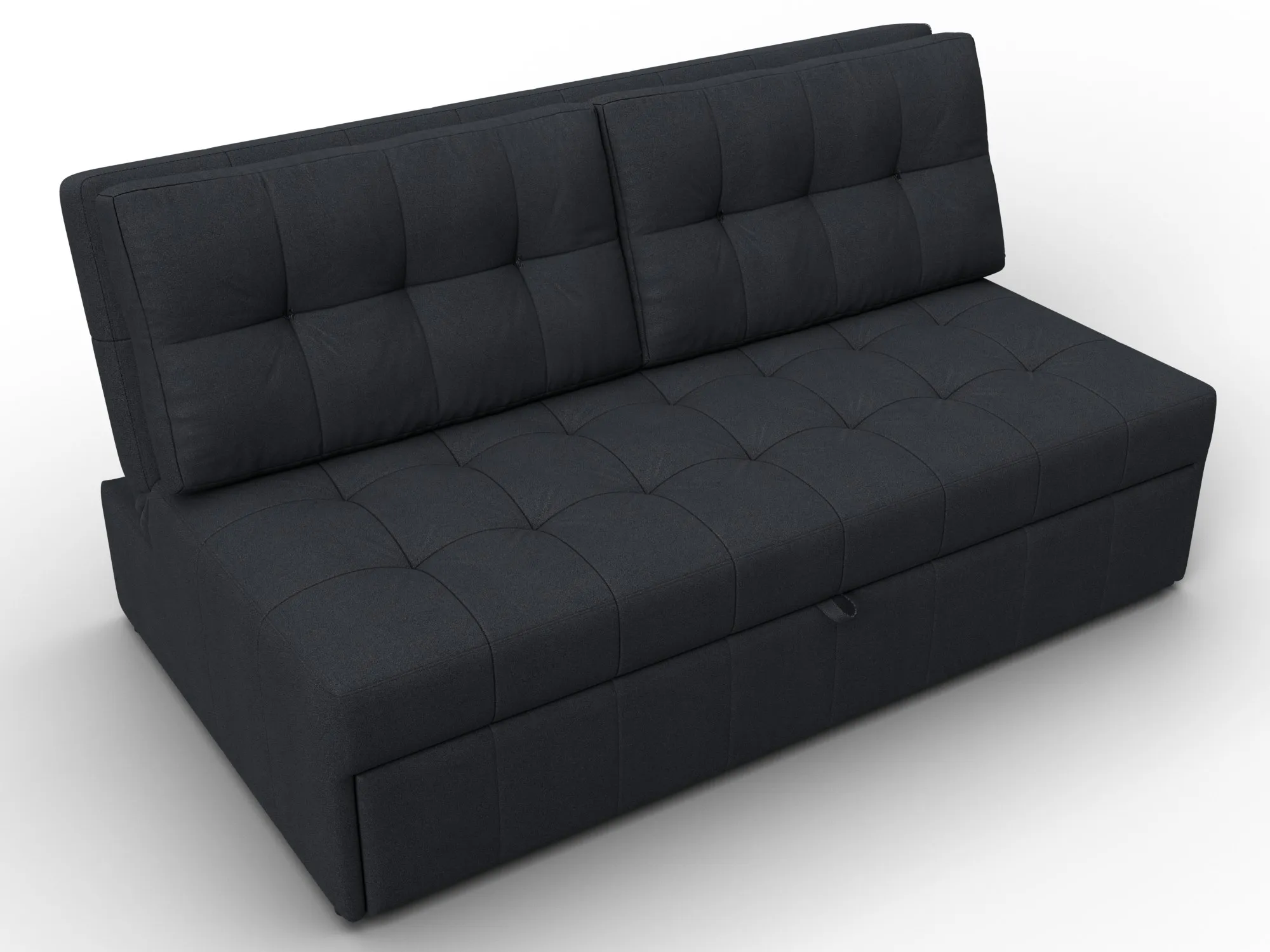 Диван прямой Лига-107 (160) ( JOLY 16 темно-серый )