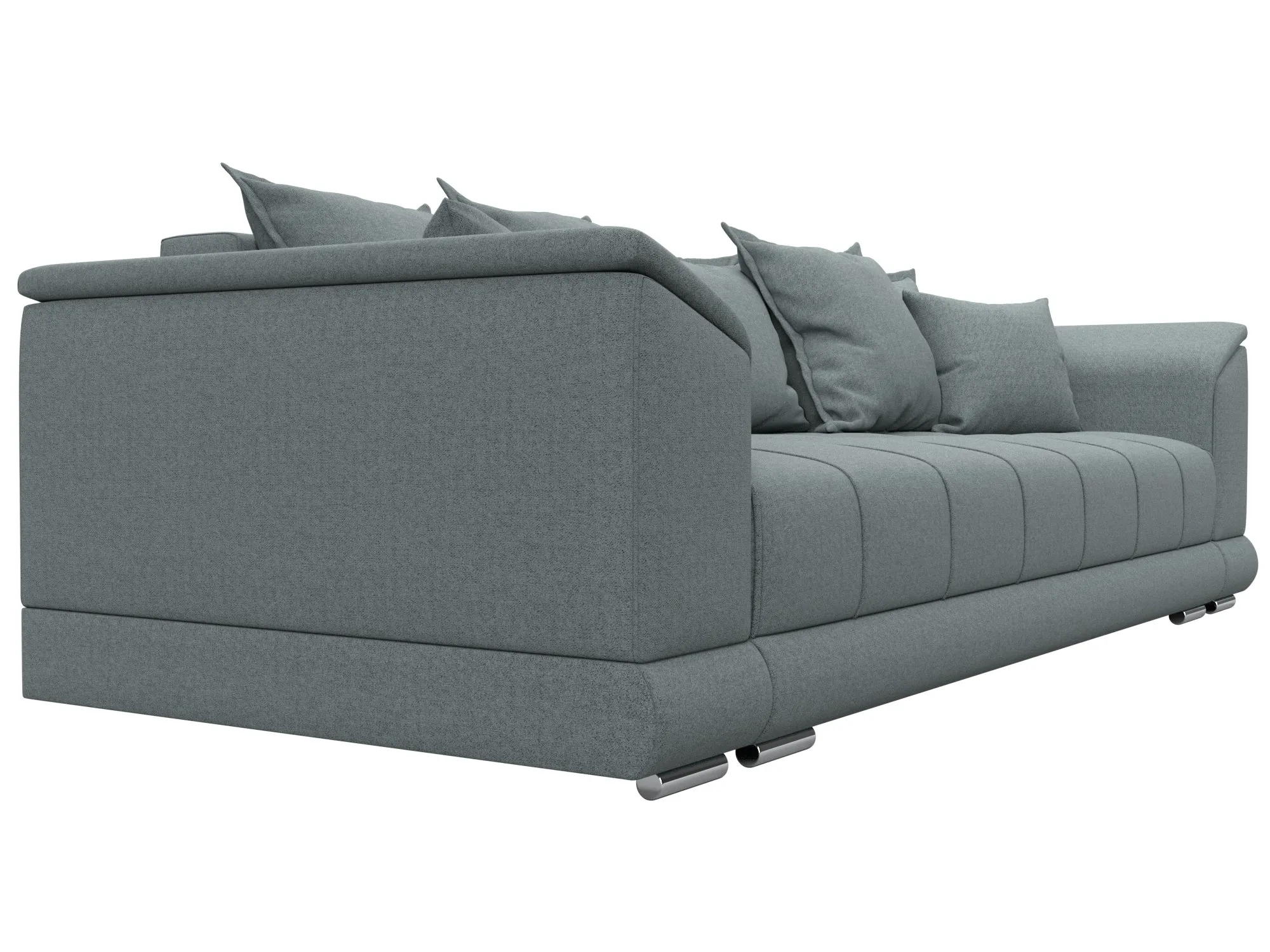 Диван прямой НордСтар НПБ ( Амур 07 серый )