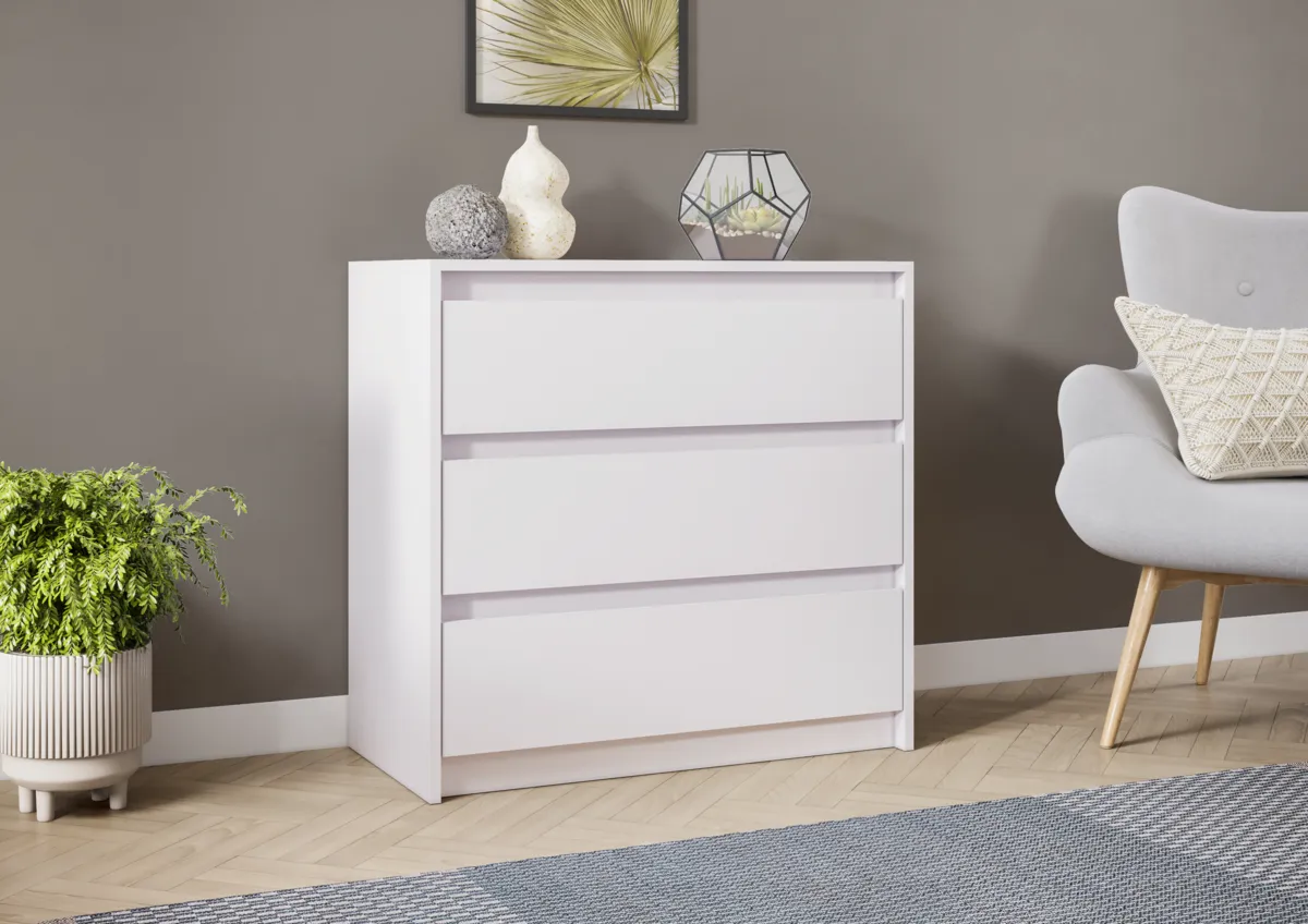 Комод Айден КМ06-800 (белый)