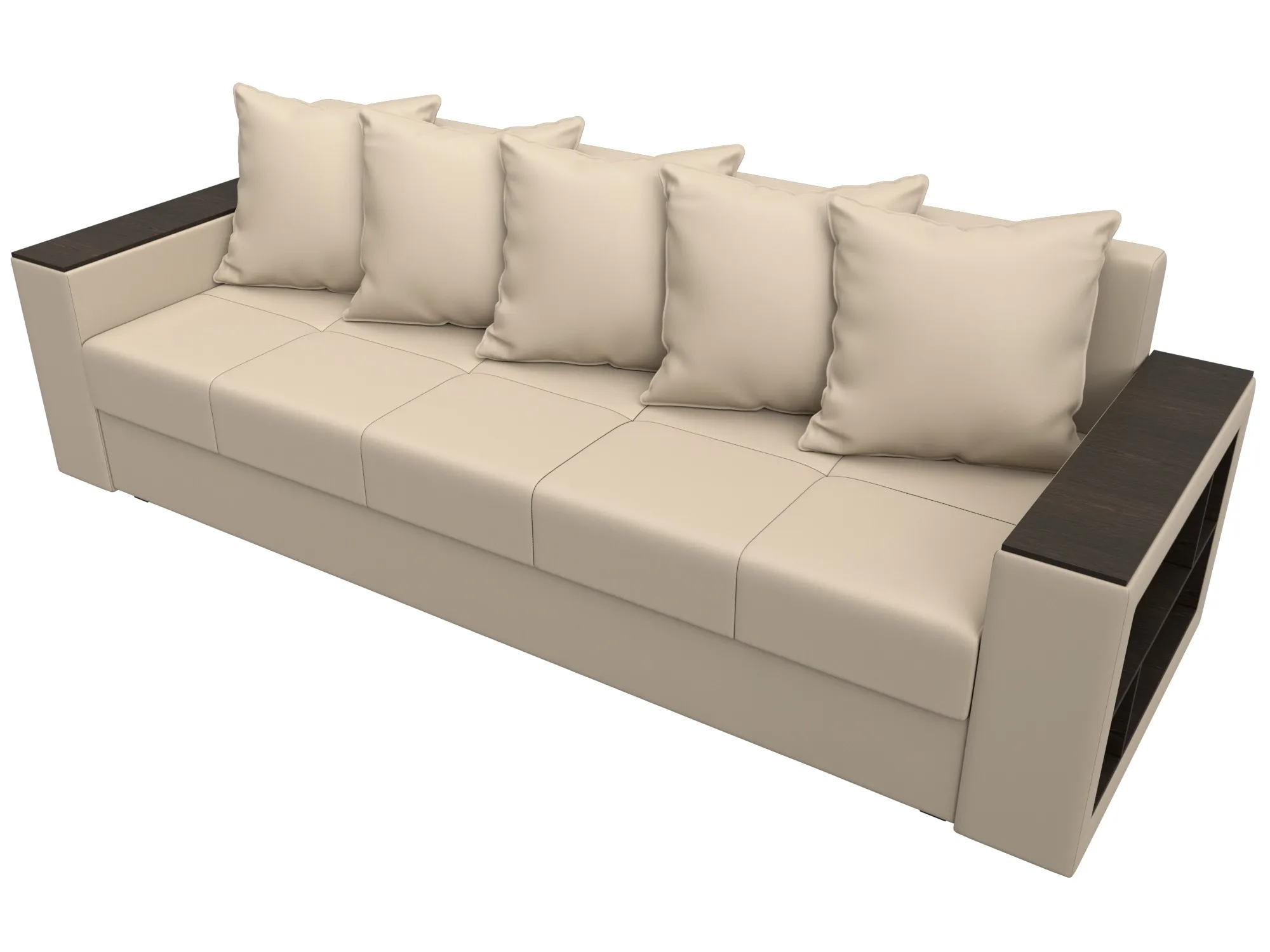 Диван прямой Дубай Лайт ( Бежевый )