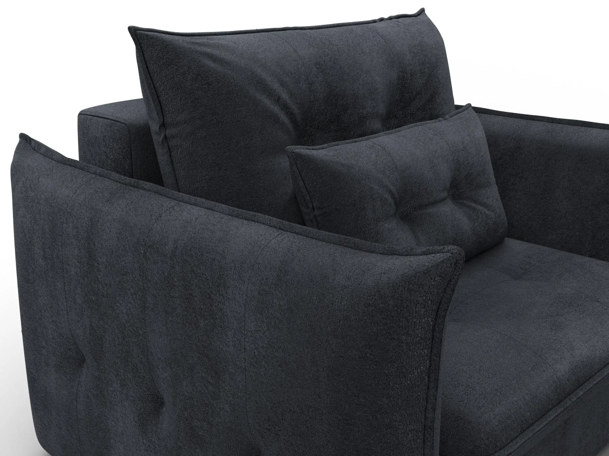 Кресло Лига-100 НПБ ( TOWER 11 темно-серый )