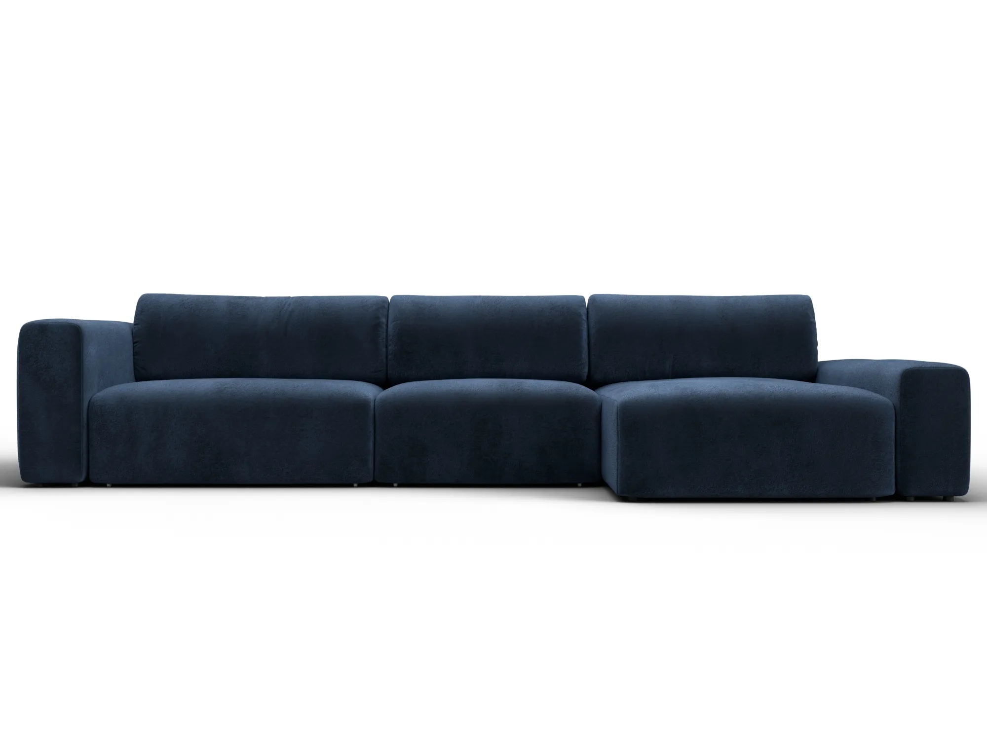 Диван угловой Лига-066 НПБ Лонг угол правый ( TOWER 13 синий )