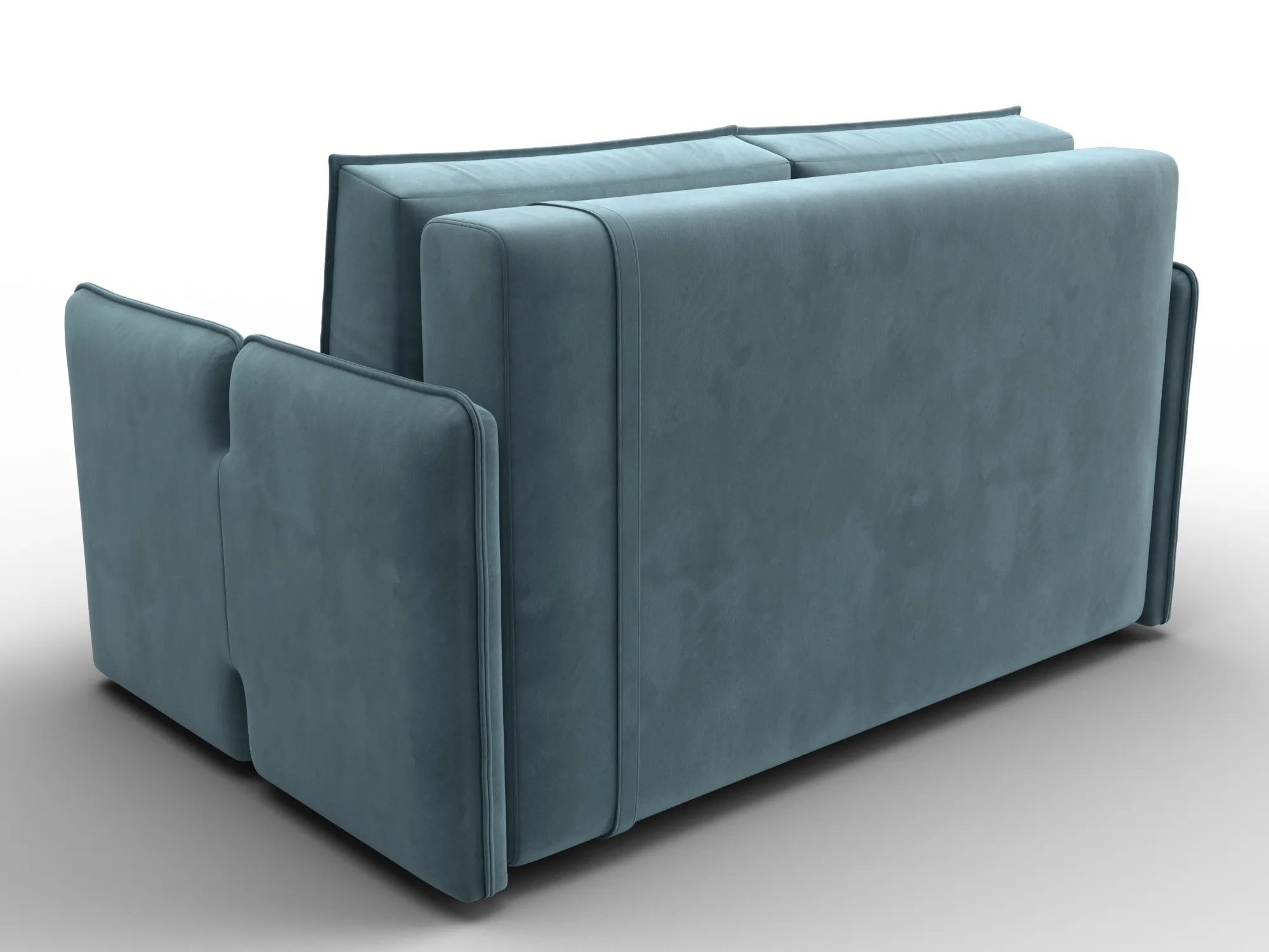 Диван прямой Лига-117 ( SEVEN 113 бирюзовый )