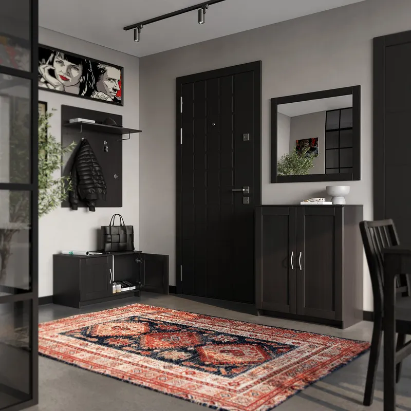 2.02.11.260.5 СИРИУС вешалка 78х100 Дуб Венге RU