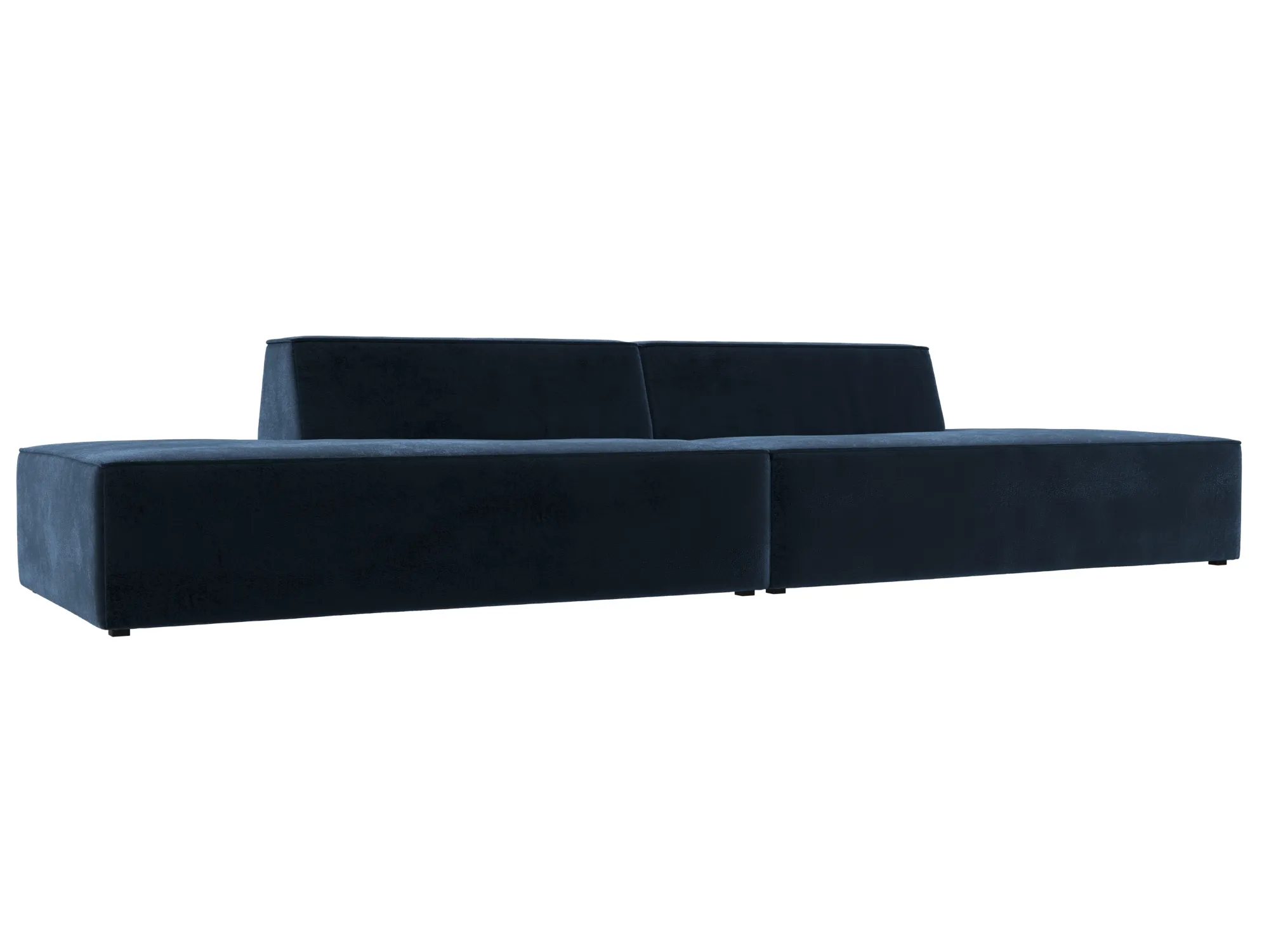 Диван прямой модульный Монс лофт ( TOWER 13 синий )