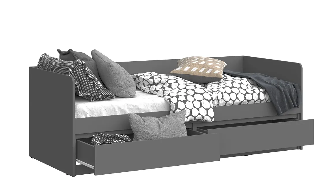 Детская кровать Челси 0,8 графит