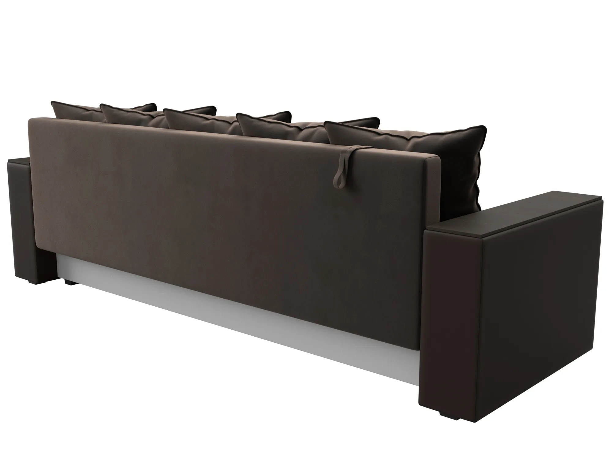 Диван прямой Дубай Лайт ( Коричневый;Коричневый )