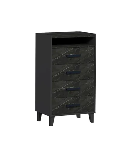 Комод  Айрис 45 Антрацит/Креатель