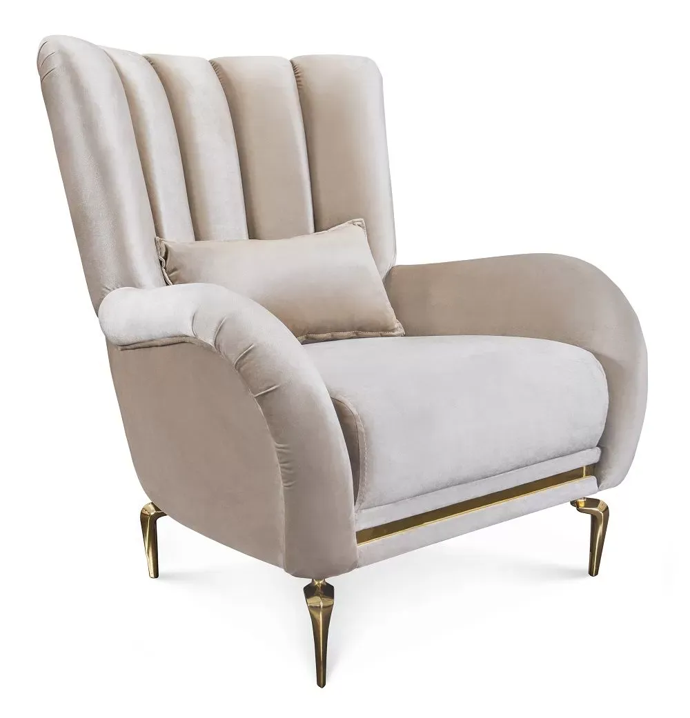 Кресло Замира бежевый