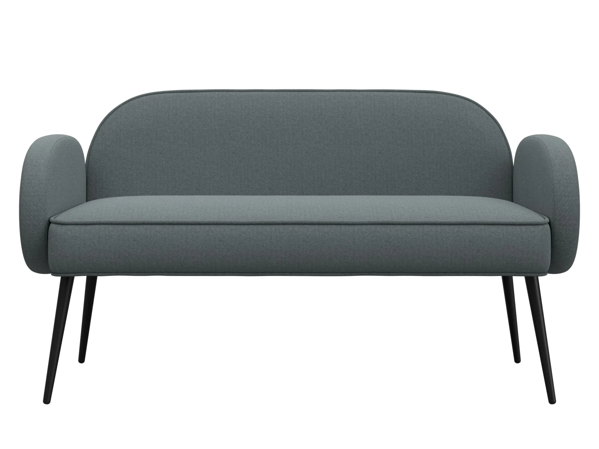 Диван прямой Лига-086 ( Амур 07 серый )