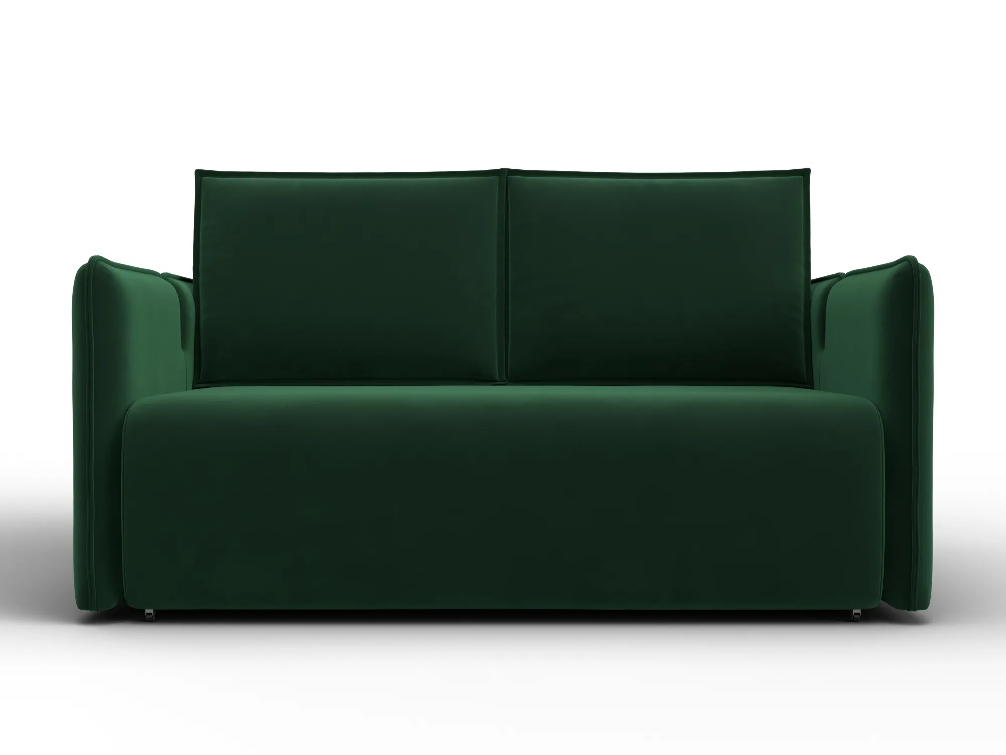 Диван прямой Лига-117 ( SEVEN 626 зеленый )