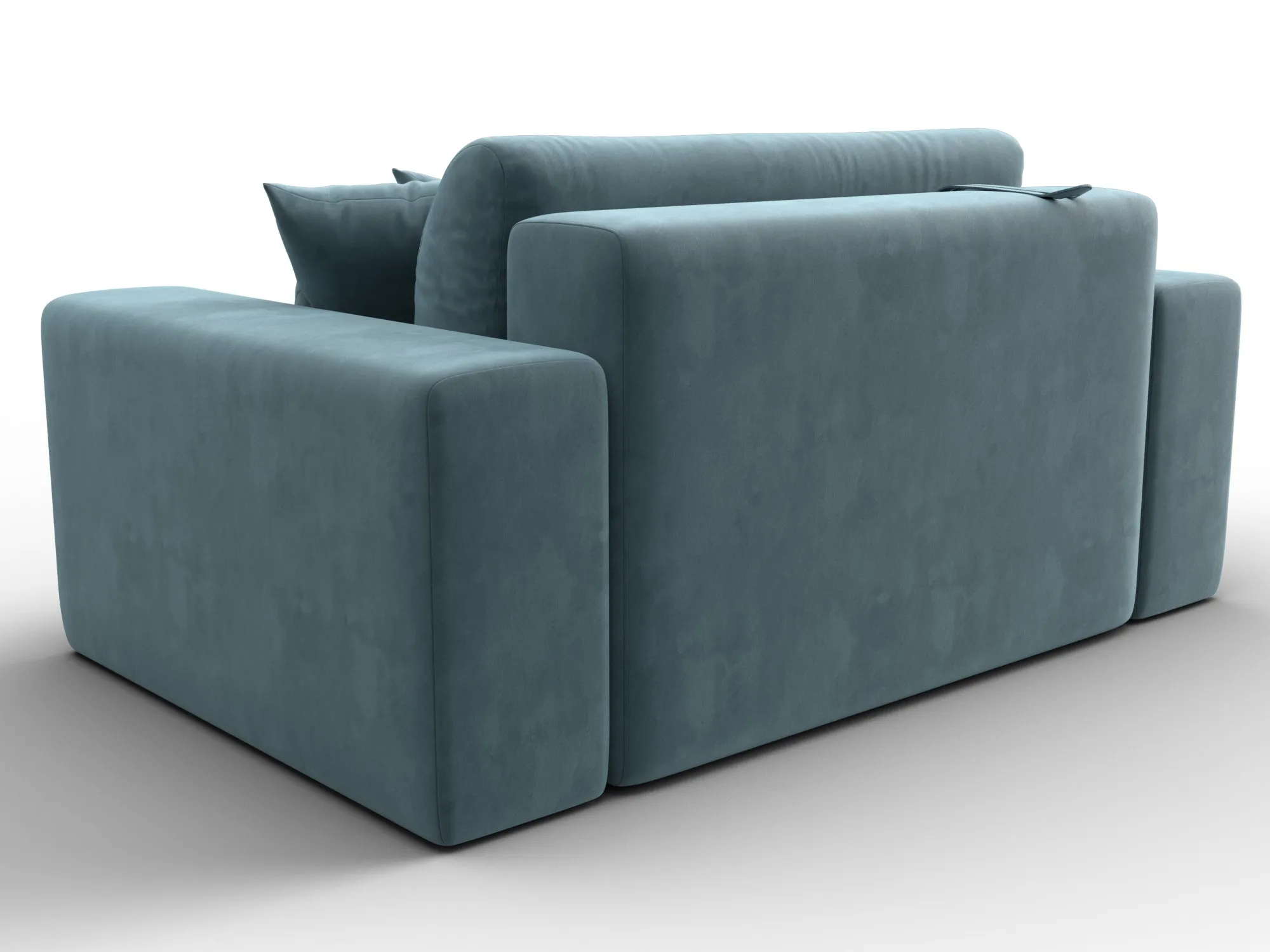 Кресло Лига-036 НПБ ( SEVEN 113 бирюзовый )